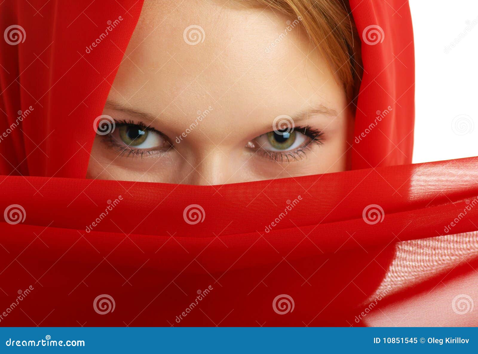 Mystery girl stock image. Image of white, secret, girl 10851545