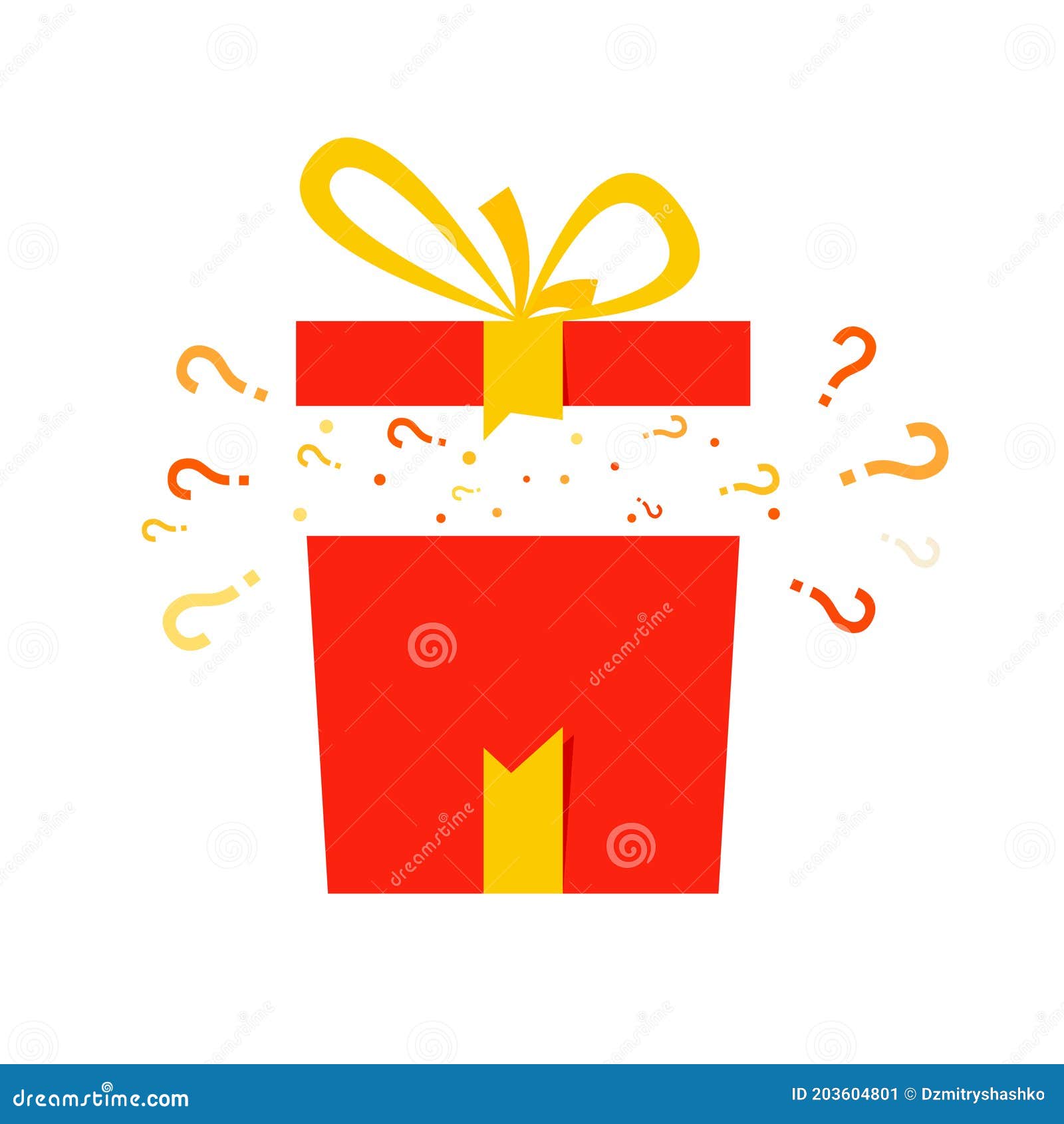 mystery prize gift box icon