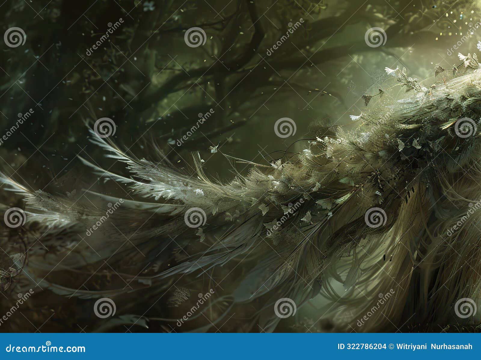 mystical creatures, enchanting beings of fantasy realms. generative ai