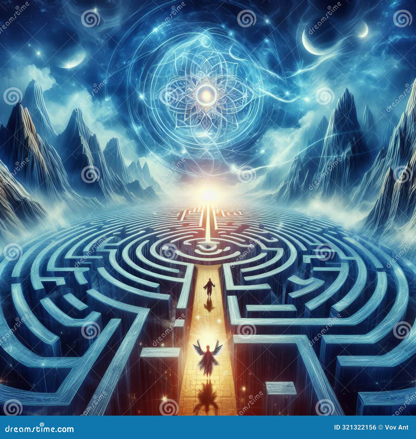 93 101. mystical labyrinth journey - spiritual quests or adventu