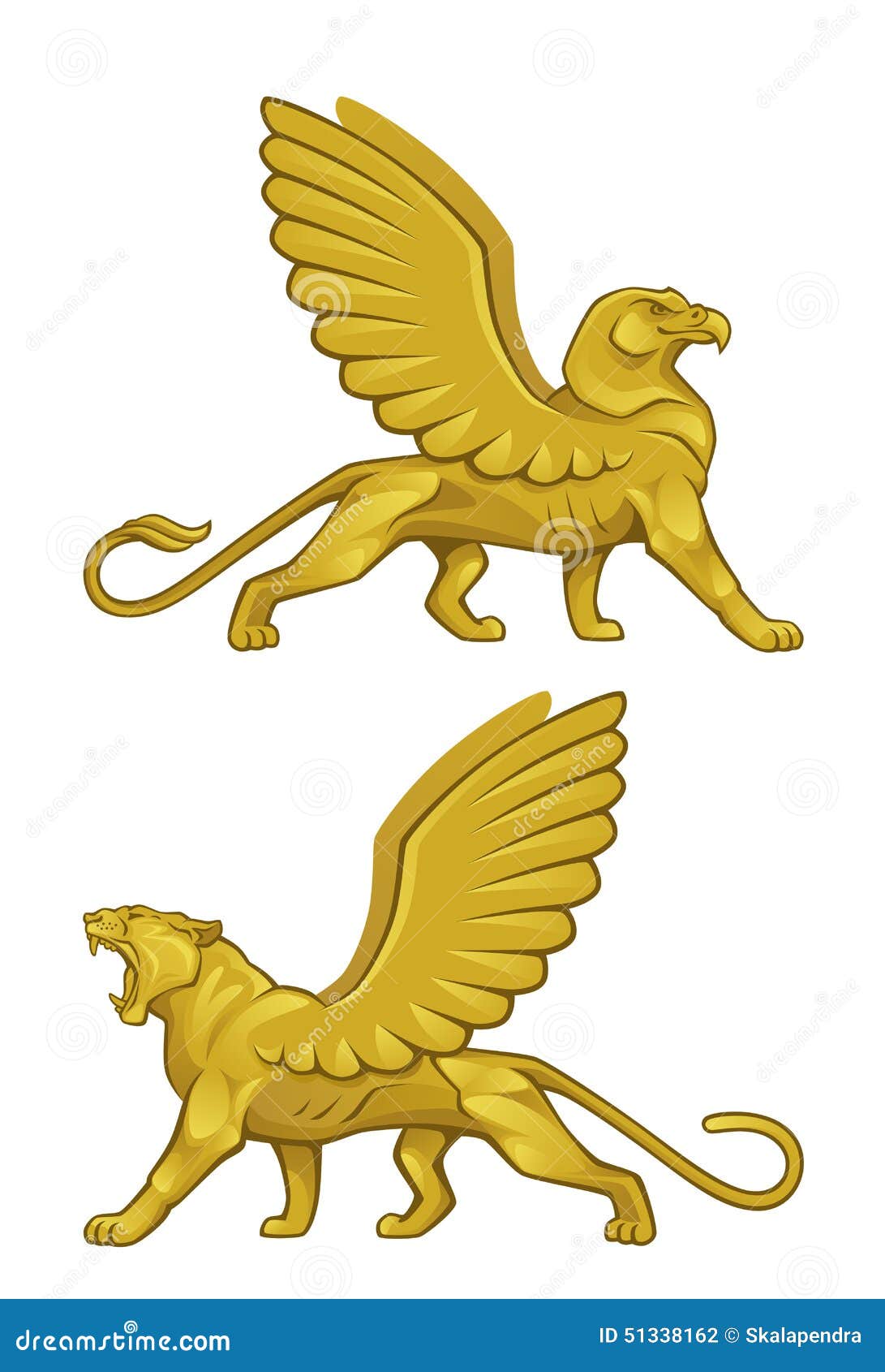 Heraldic Panther Vector 9895165