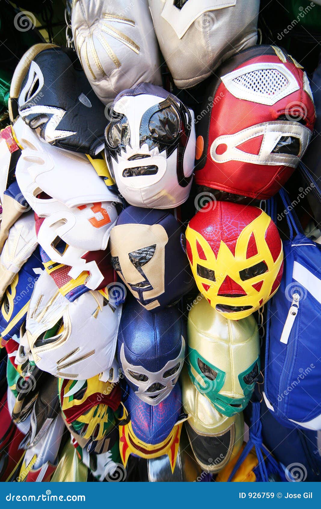 Máscaras de Luchador imagen de archivo. Imagen de mercado 926759