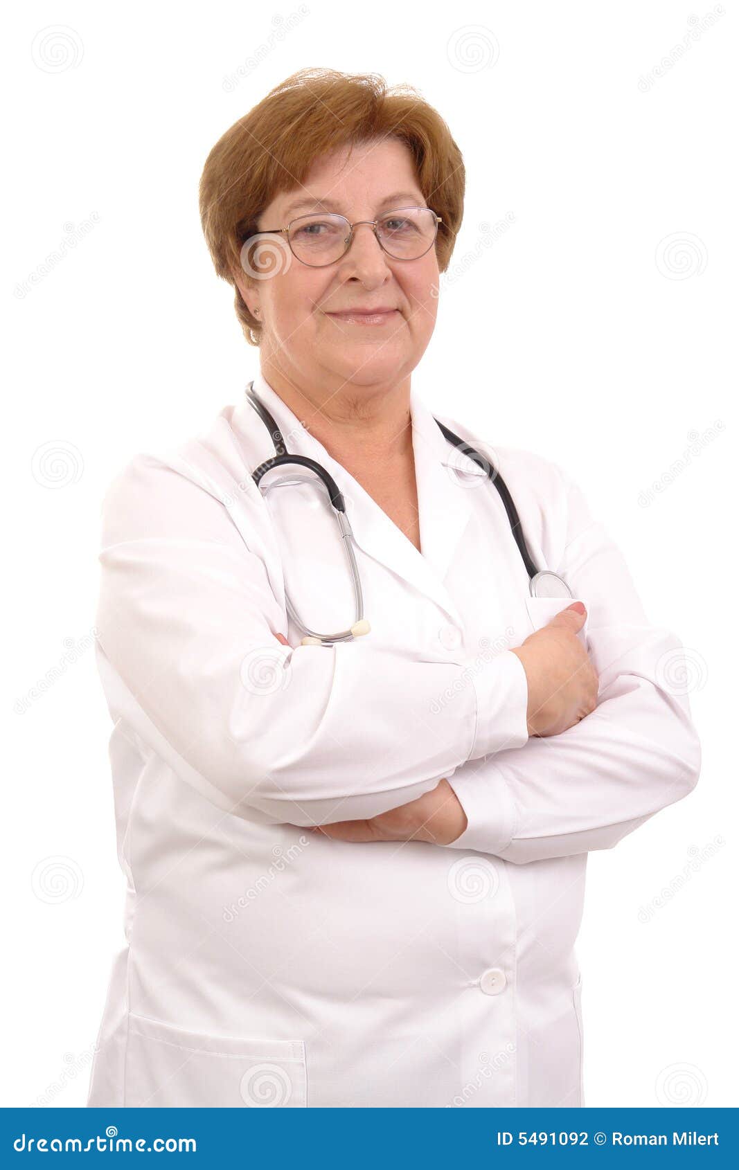 Médico de cabecera mayor foto de archivo. Imagen de experiencia 5491092