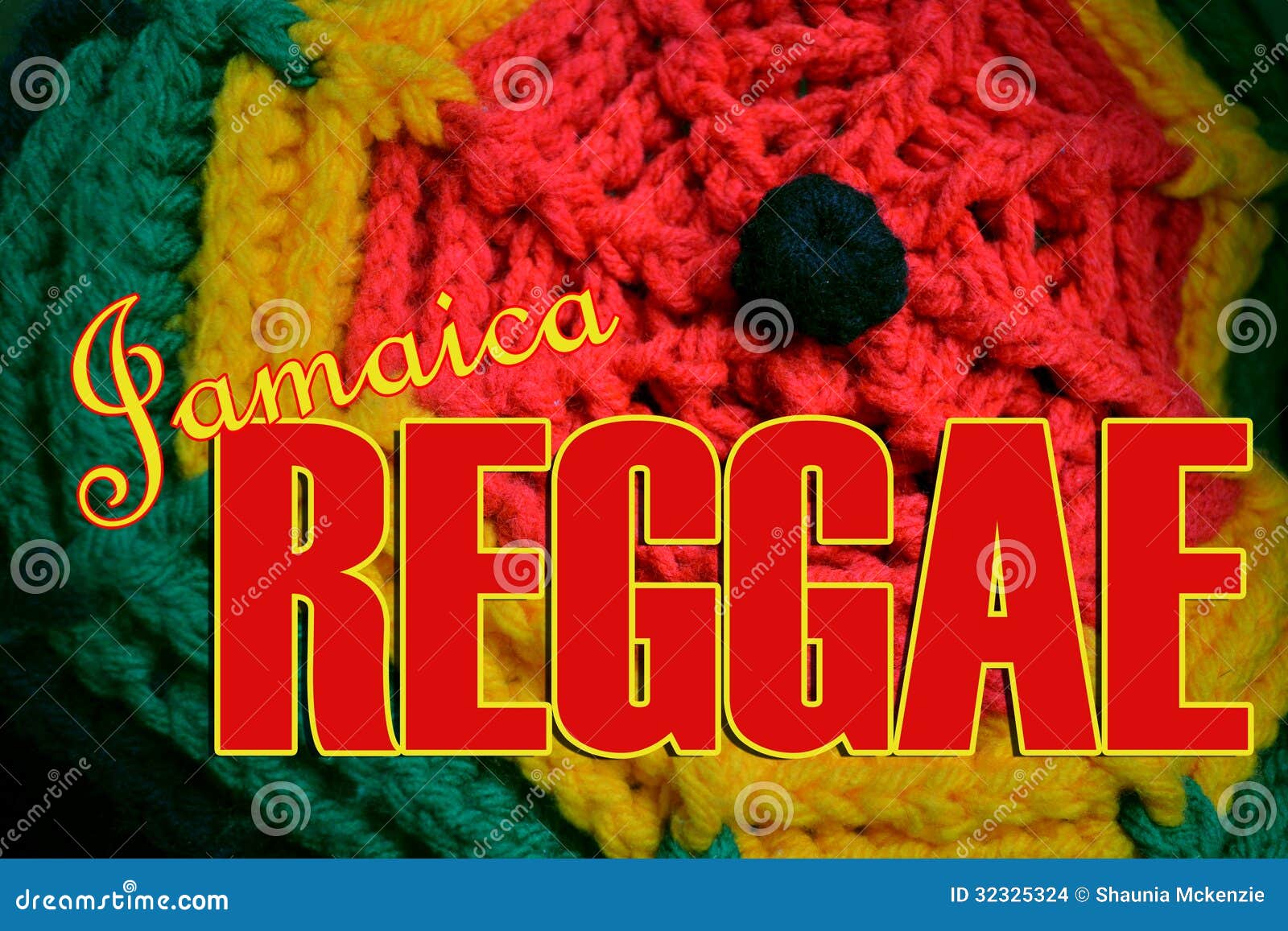 Música Jamaica del reggae foto de archivo. Imagen de sombrero 32325324