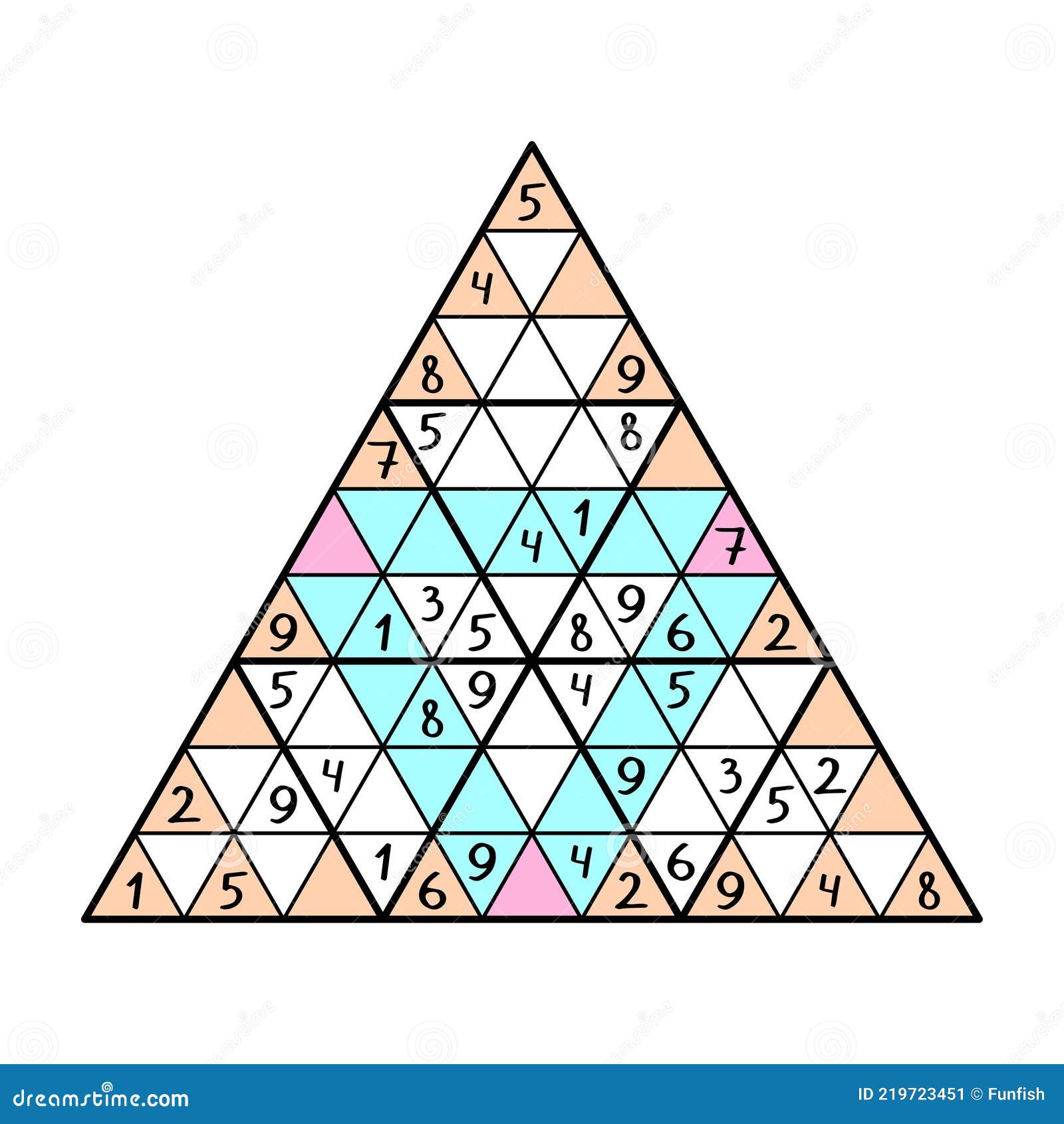 ícone de cor de quebra-cabeça matemático. grade sudoku. colocação