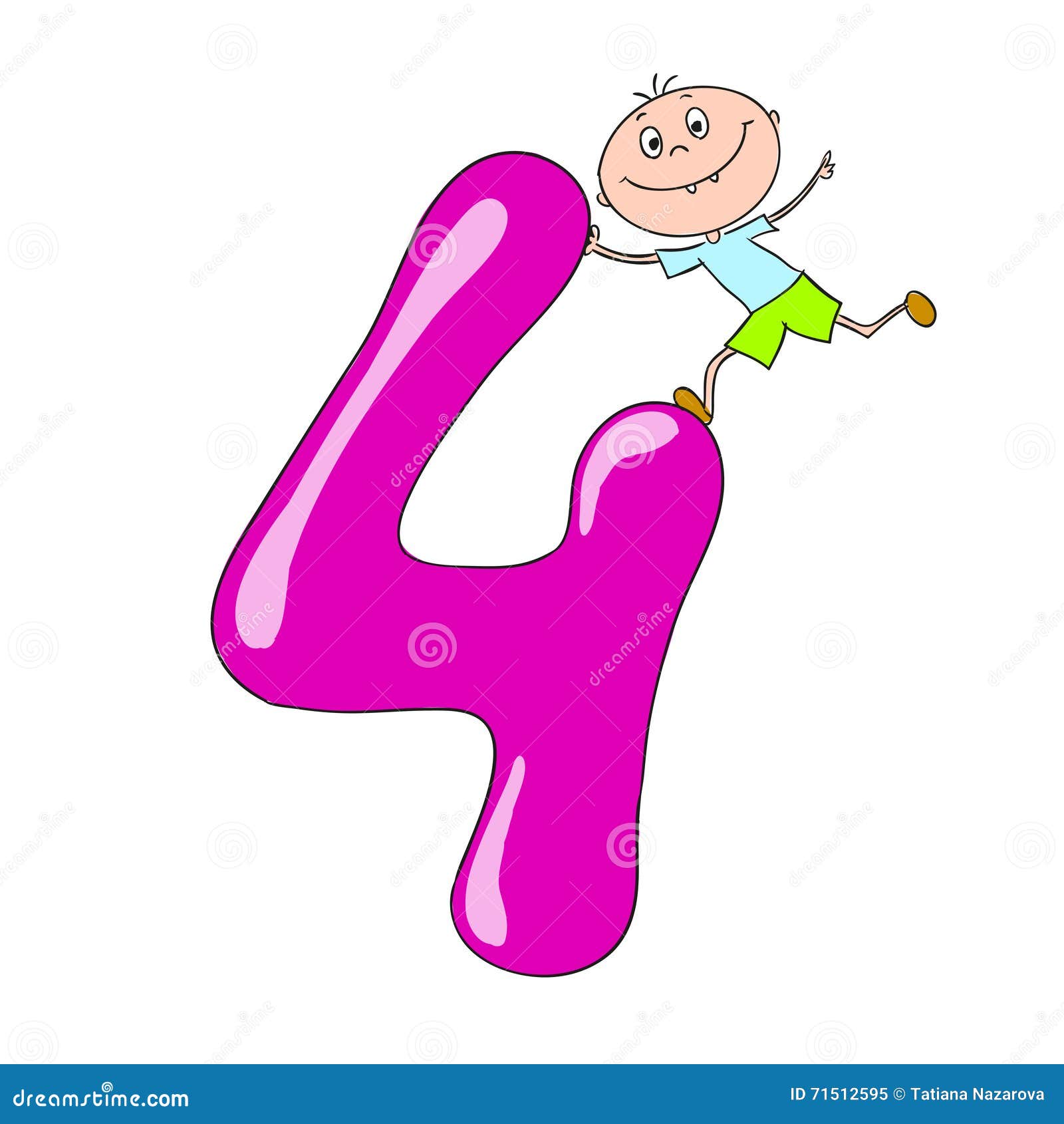 Números Divertidos Con Los Niños De Los Personajes De Dibujos Animados 4 Stock de ilustración - Ilustración de juego, fondo: 71512595 Números Divertidos Con Los Niños De Los Personajes De Dibujos Animados 4 Stock de ilustración - Ilustración de juego, fondo: 71512595