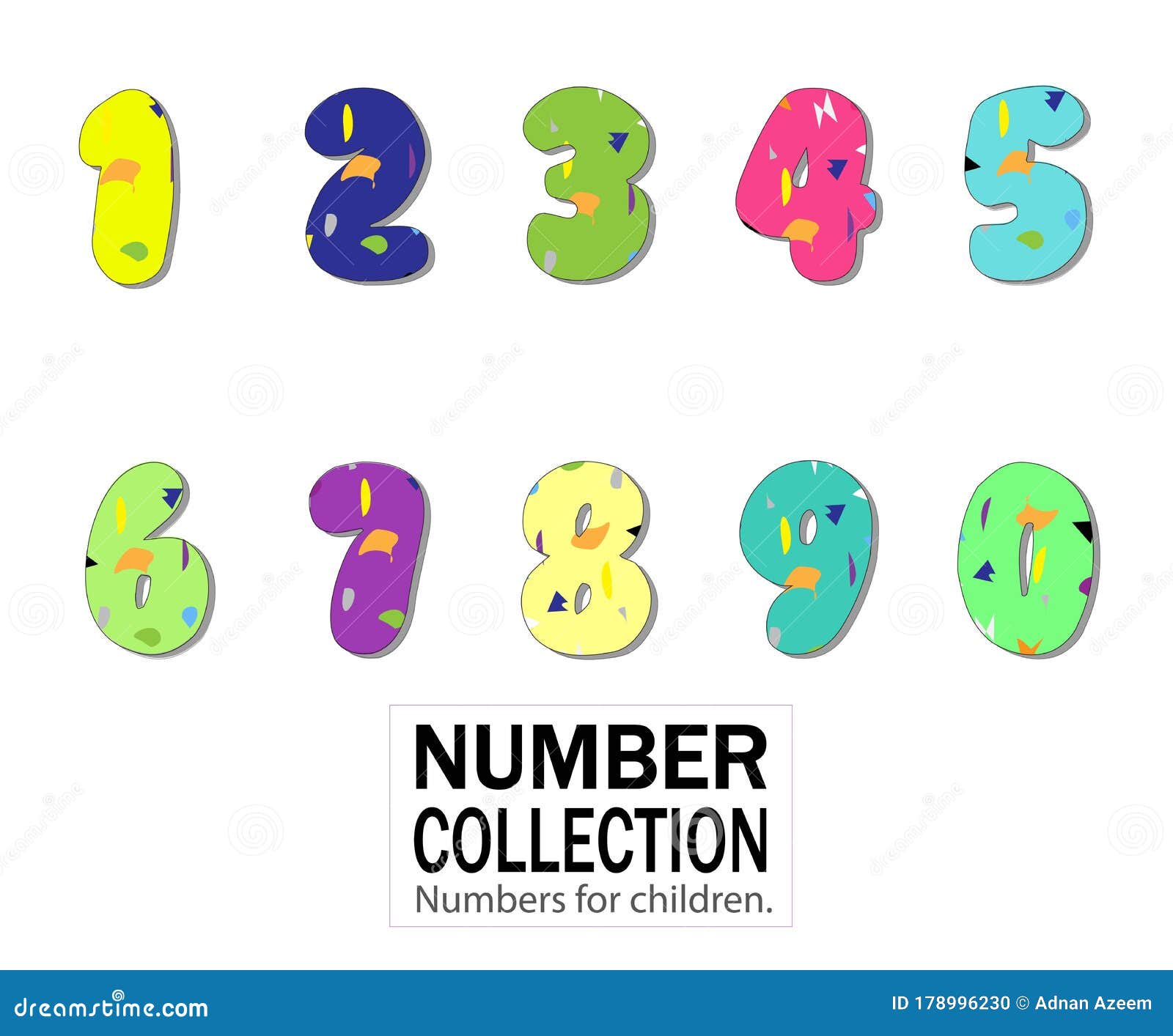 Números Infantiles Colección Números De Dibujos Animados 1 a 9 Tipos De Letra Textura Estrella Sombra De Color Stock de ilustración - Ilustración de textura, solucione: 178996230 Números Infantiles Colección Números De Dibujos Animados 1 a 9 Tipos De Letra Textura Estrella Sombra De Color Stock de ilustración - Ilustración de textura, solucione: 178996230