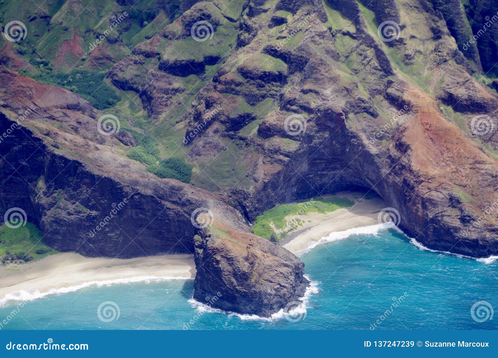Na Pali Coastline, Kauai, Hawaii, USA Stock Image - Image of beautiful ...
