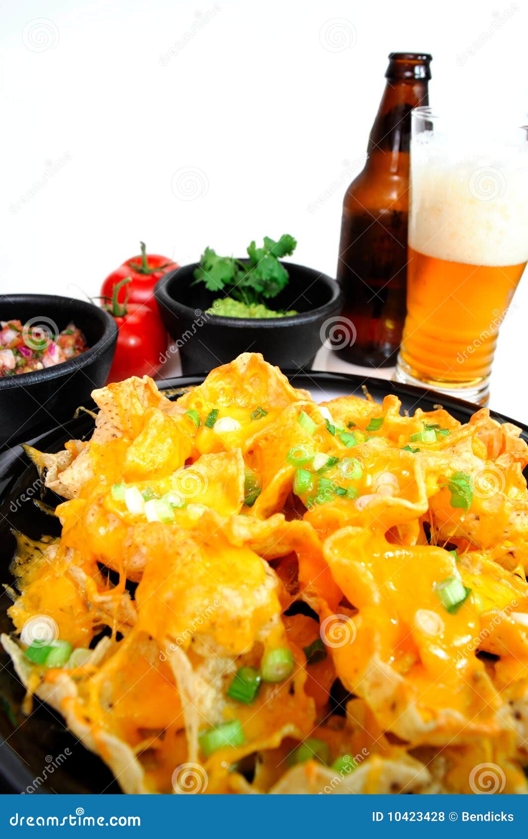 Nacho and Beer stock photo. Image of chilli, chips, health 10423428