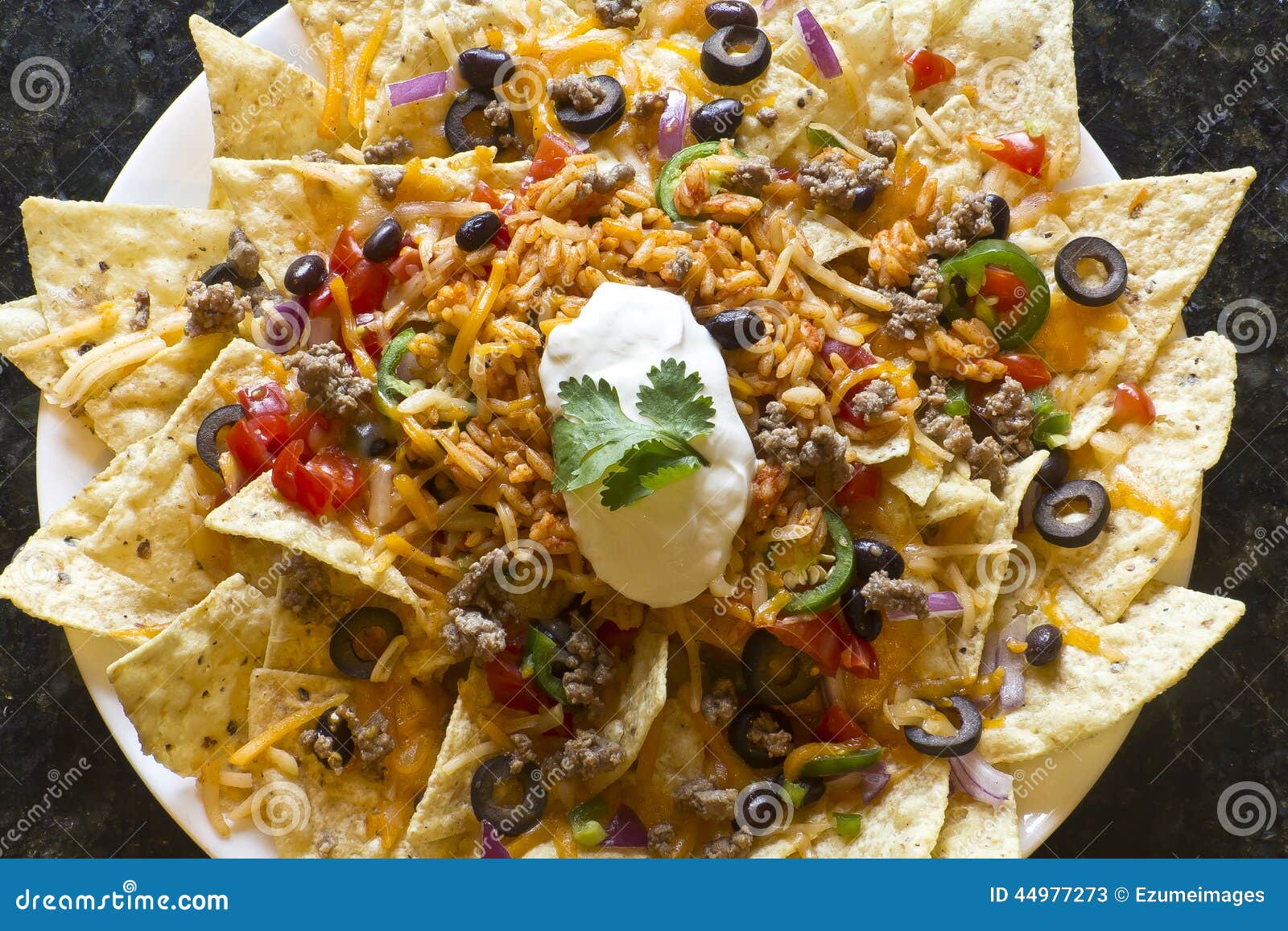 Image result for nachos with cheese and sour cream