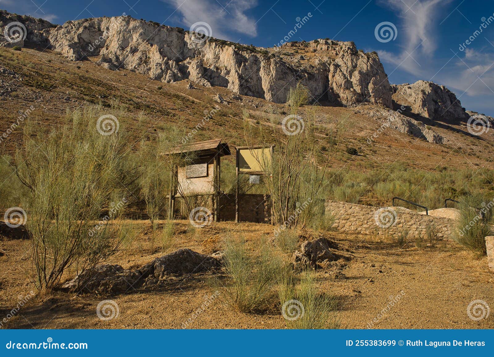 nacimiento de la villa en antequera, malaga, andalusia. spain. vistas de la montaÃÂ±a del torcal en un dia soleado