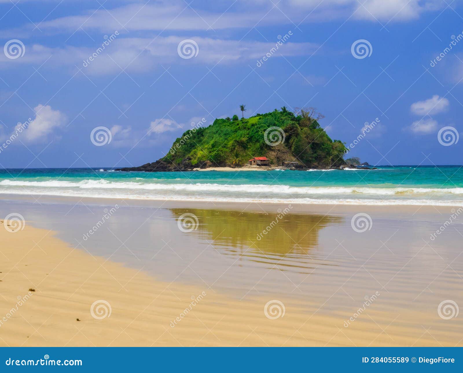 Nacpan Beach, El Nido, Palawan Stock Image Image of mountain