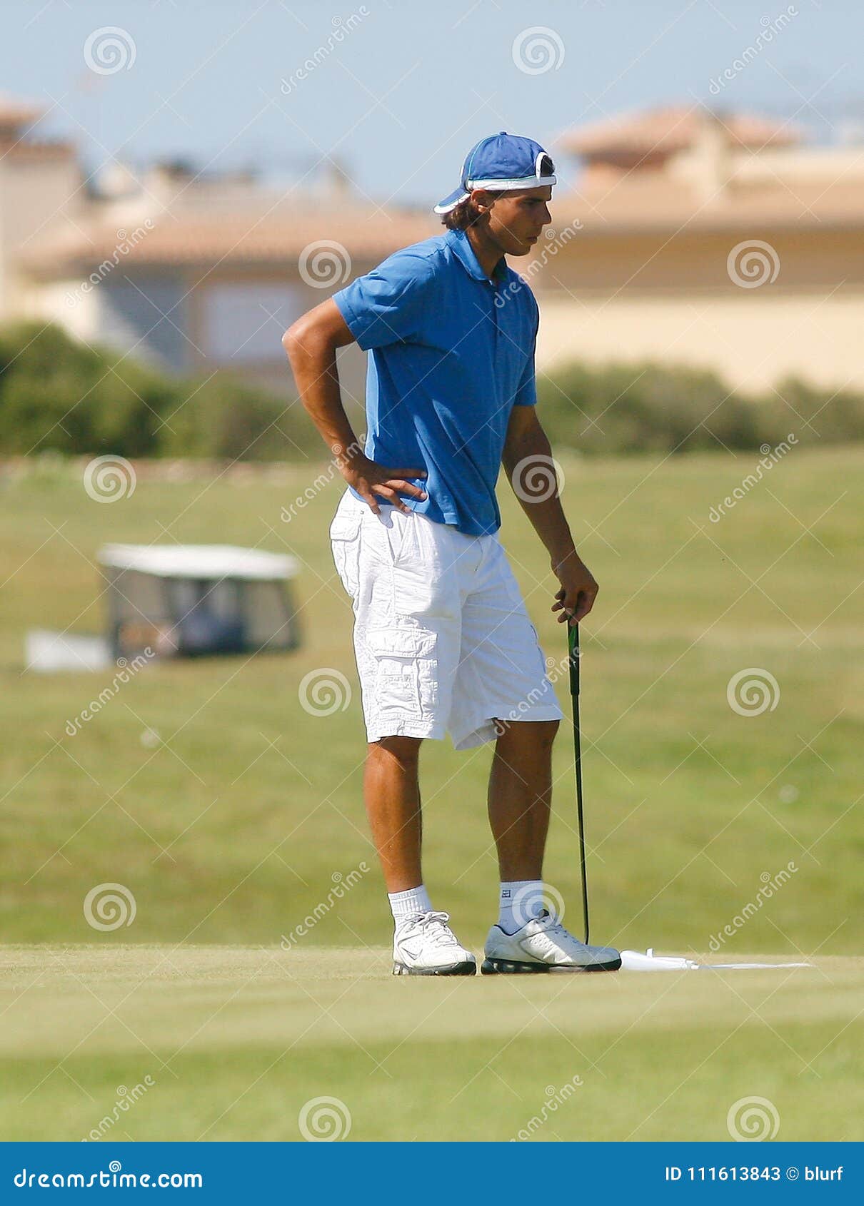 Nadal at Golf in Mallorca Vertical Editorial Stock Photo - Image of ...