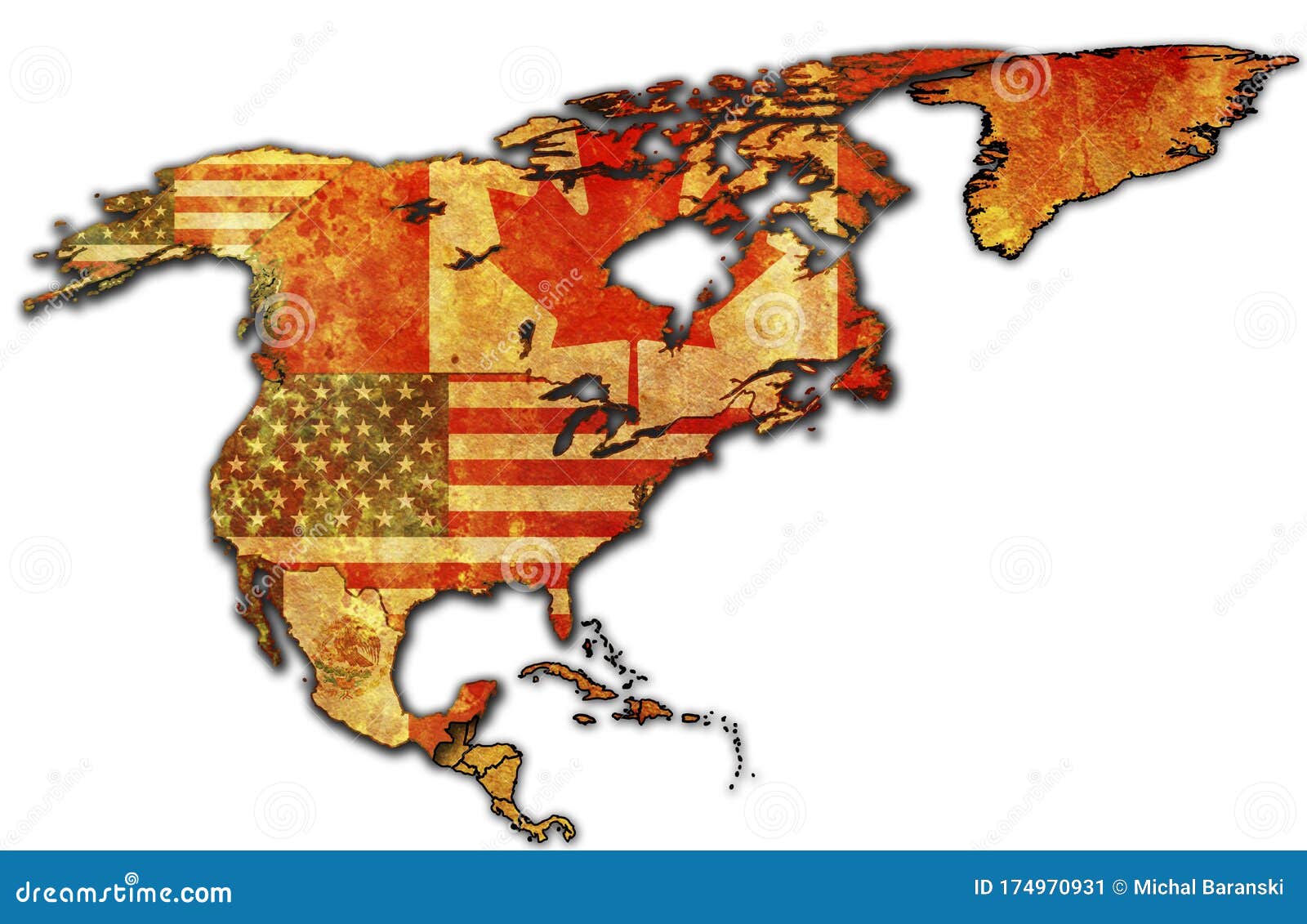 nafta map