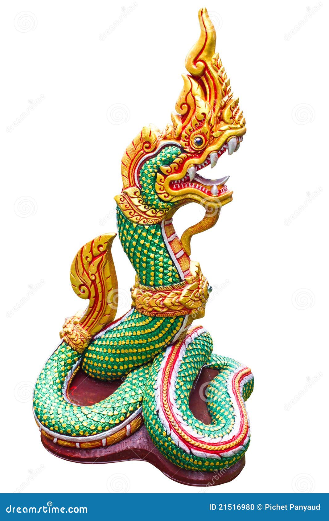  Naga Thai  statue isolate stock photo Image of buddhism 