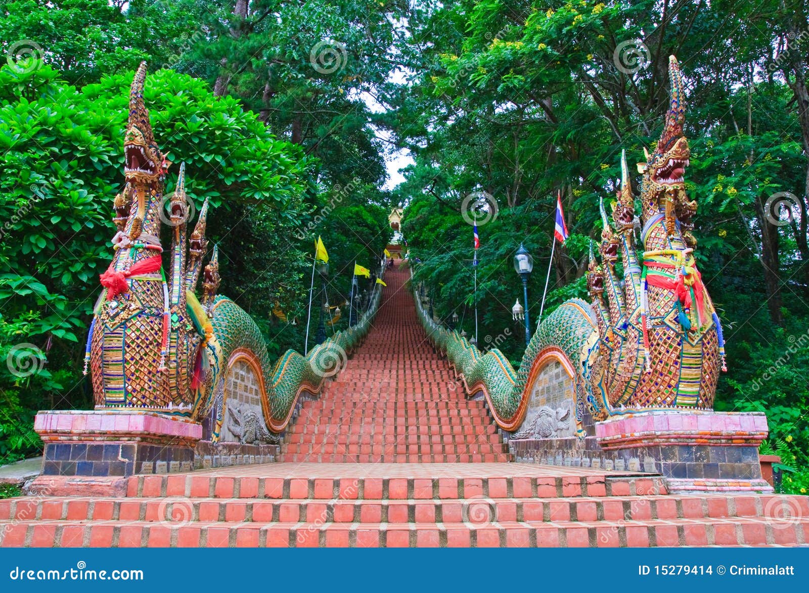 nagas stairs wat doi suthep 15279414