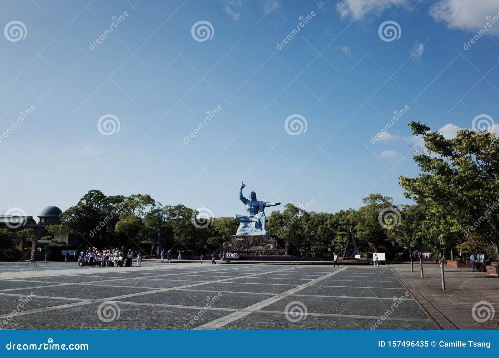 Nagasaki Peace Park In Nagasaki Japan Editorial Image Image Of Status City