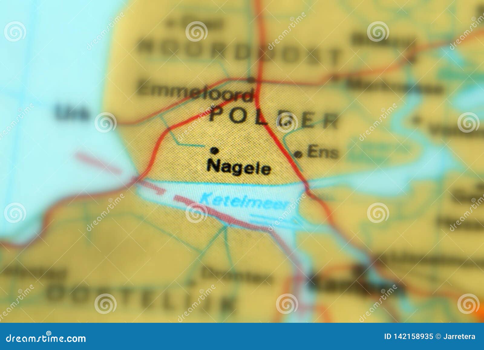 nagele, a town in the netherlands.
