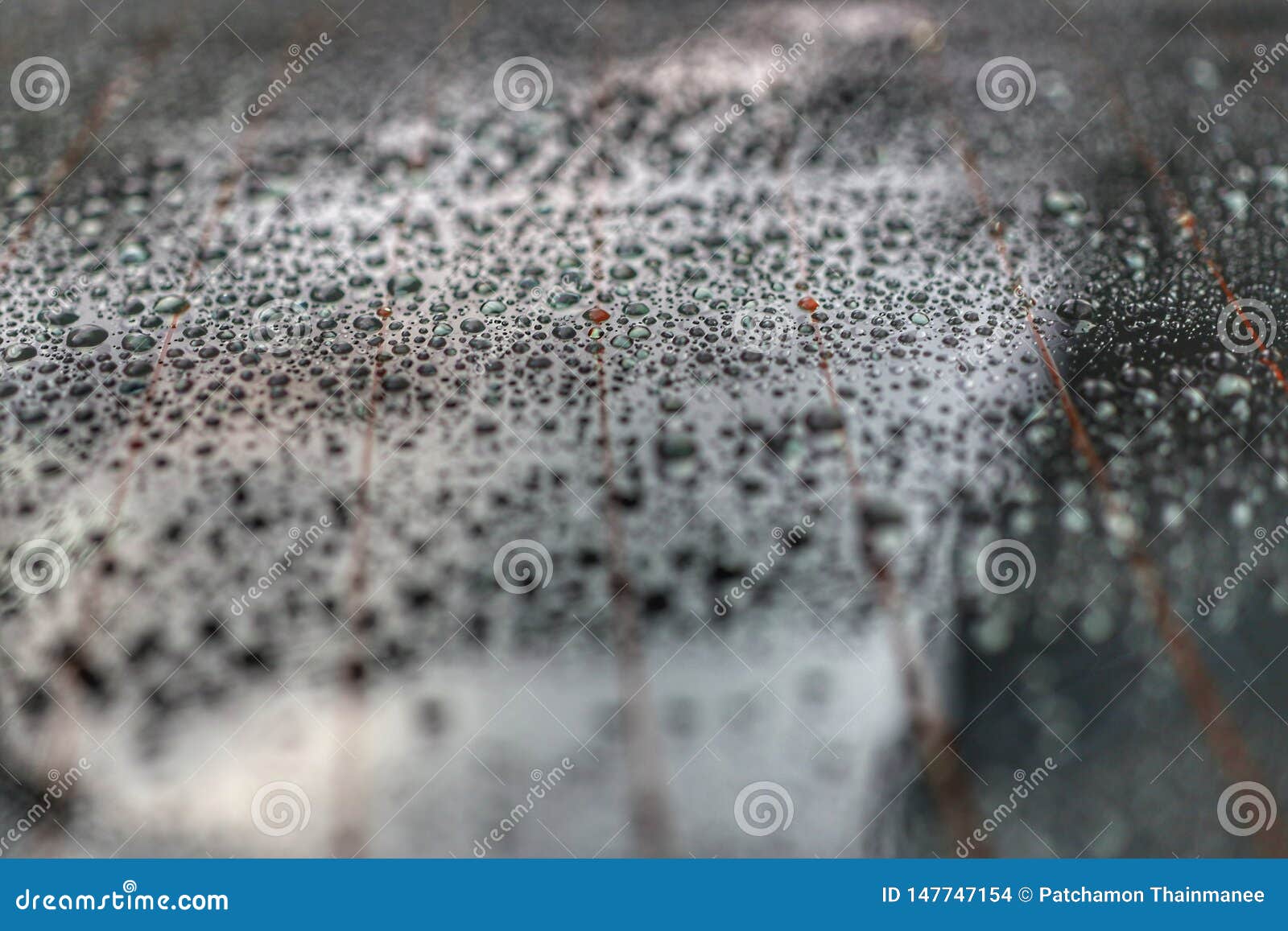 Nahaufnahme Regentropfen Regen Aus Das Grund Dunkelgrau Abstrakt Hintergrund Beschaffenheiten Kopierende Leerstelle Sch N Stockfoto Bild Von Hintergrund Beschaffenheiten