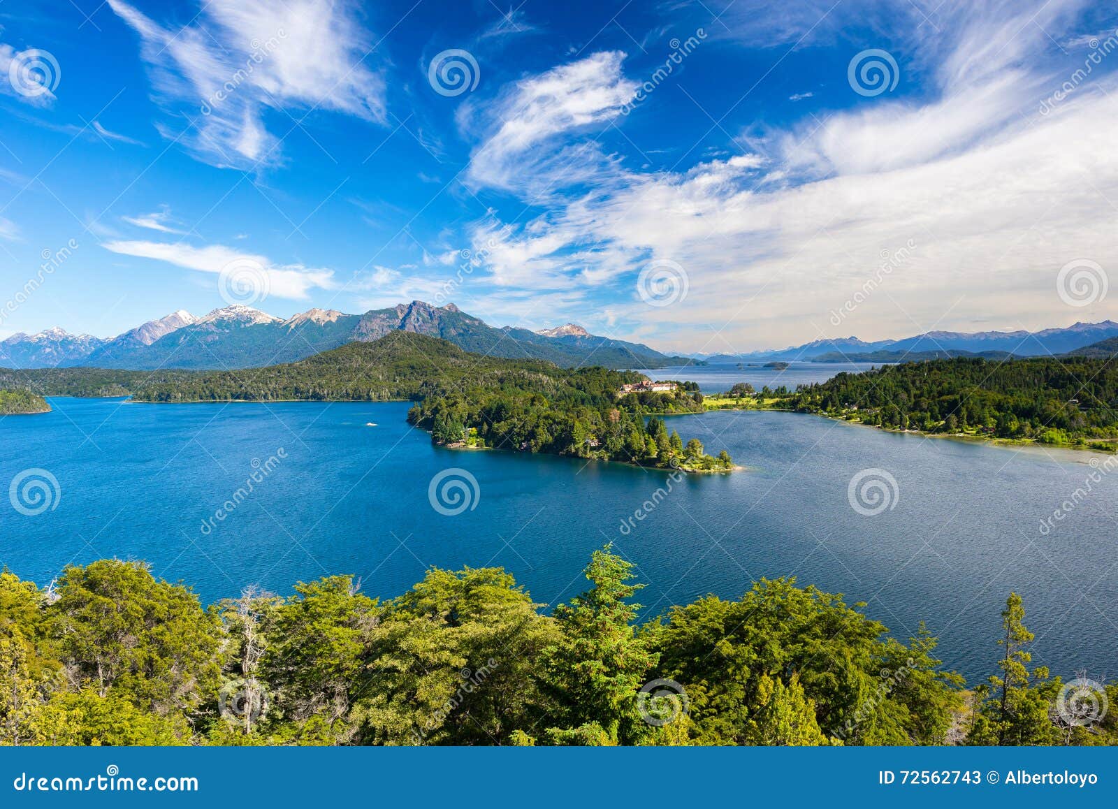 nahuel huapi lake, san carlos de bariloche, argentina