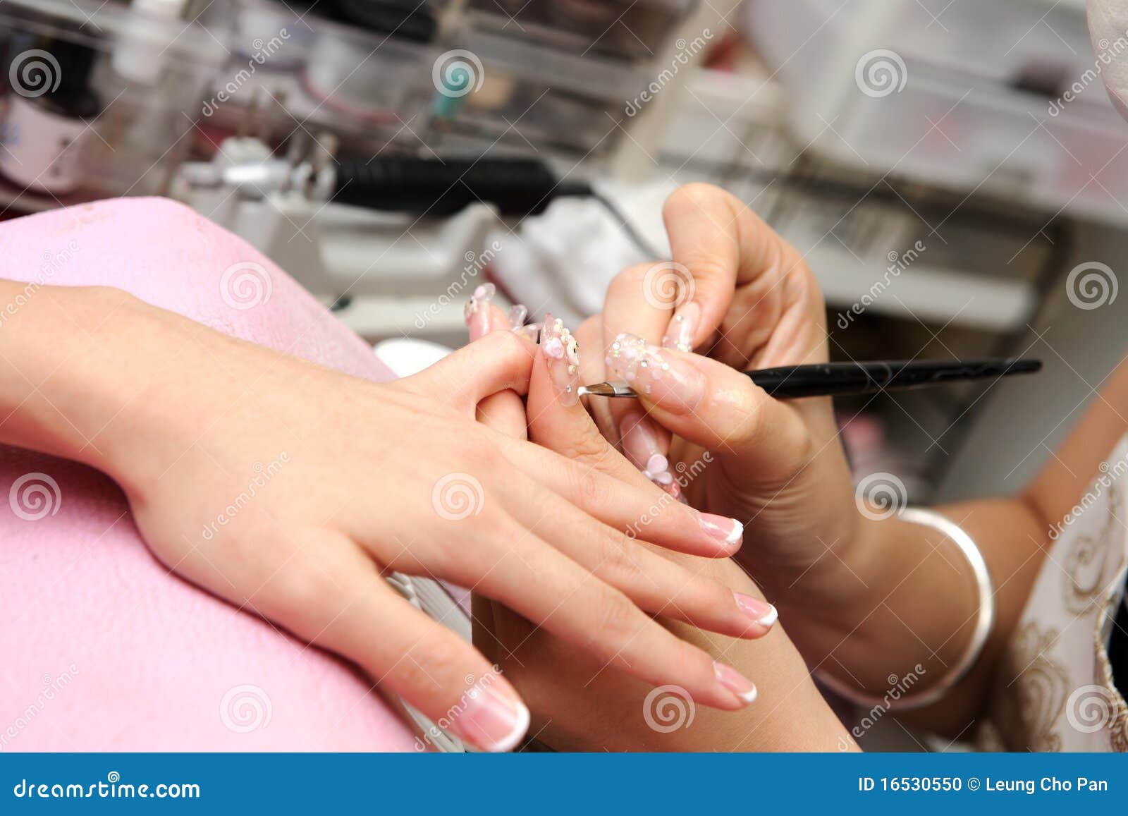 Nail beauty stock photo. Image of clean, cosmetic, holding 16530550