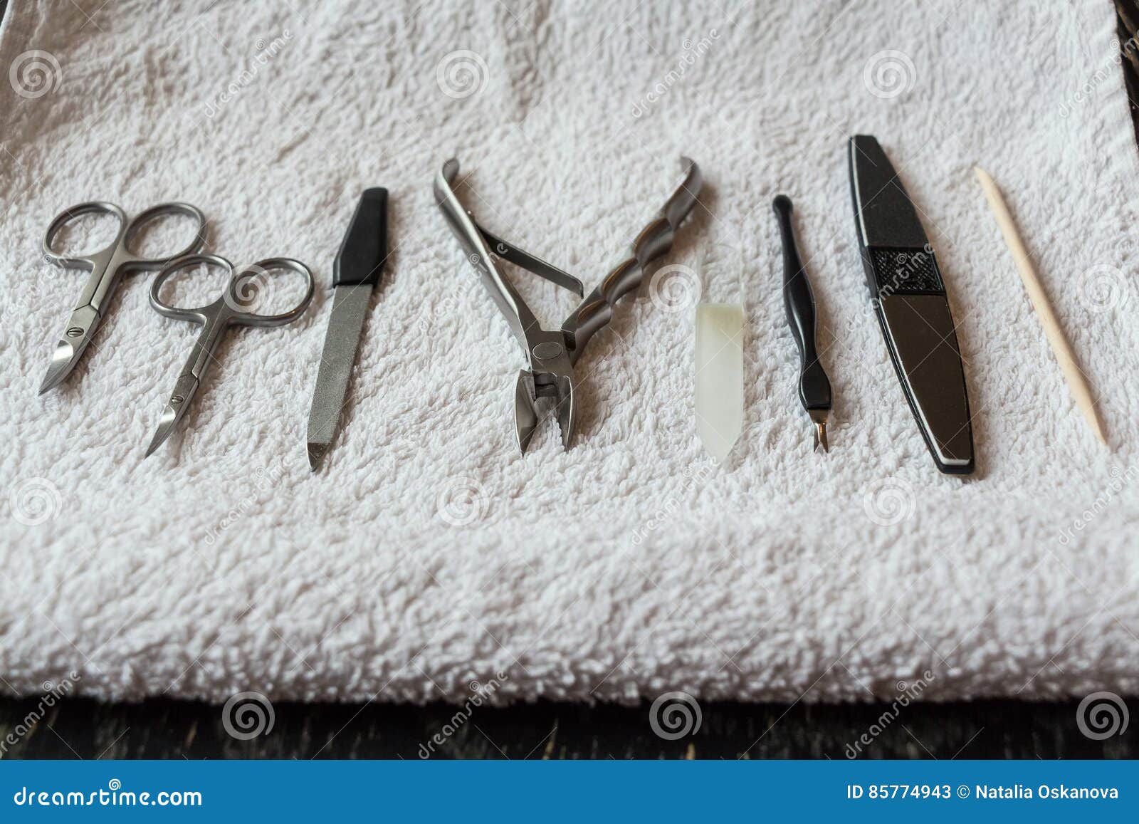 Nail care tools stock image. Image of health, fingernails 85774943