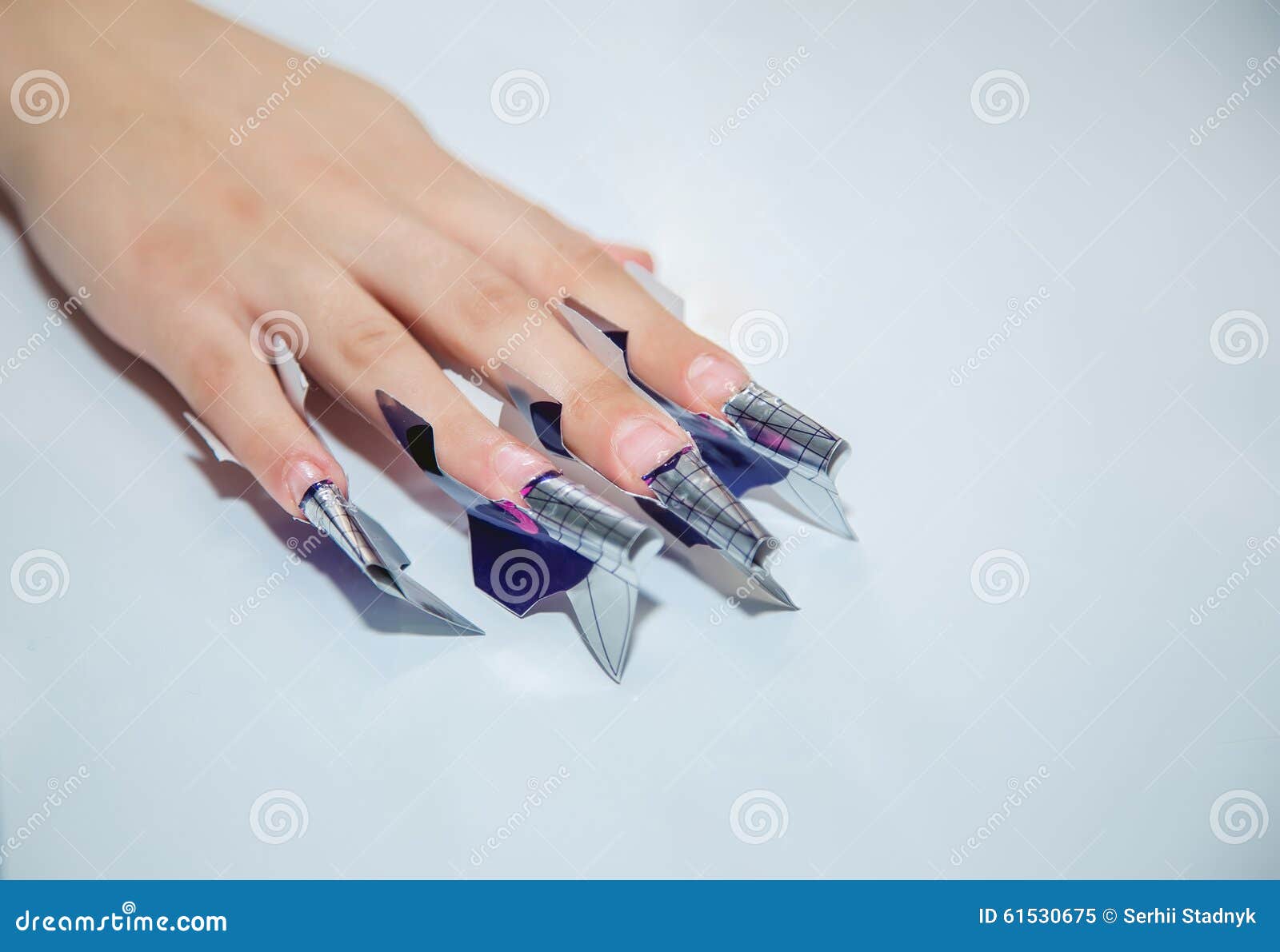 Nail Creation the Beauty Salon Stock Image Image of care, polish