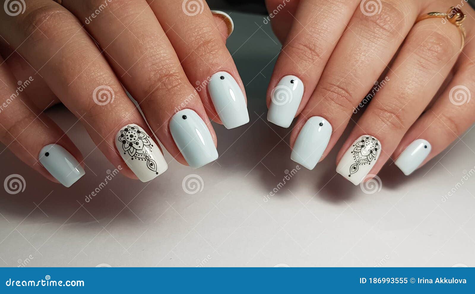 Nail Art Stickers | Embossed Stereoscopic Lace Baroque Nail Decals | S