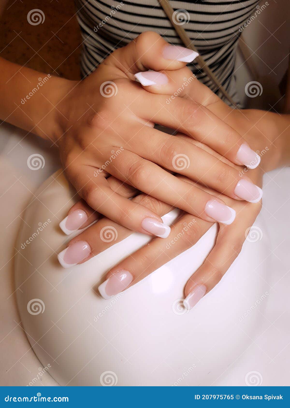 Nail Extension with Gel Polish Stock Image Image of limb, quail