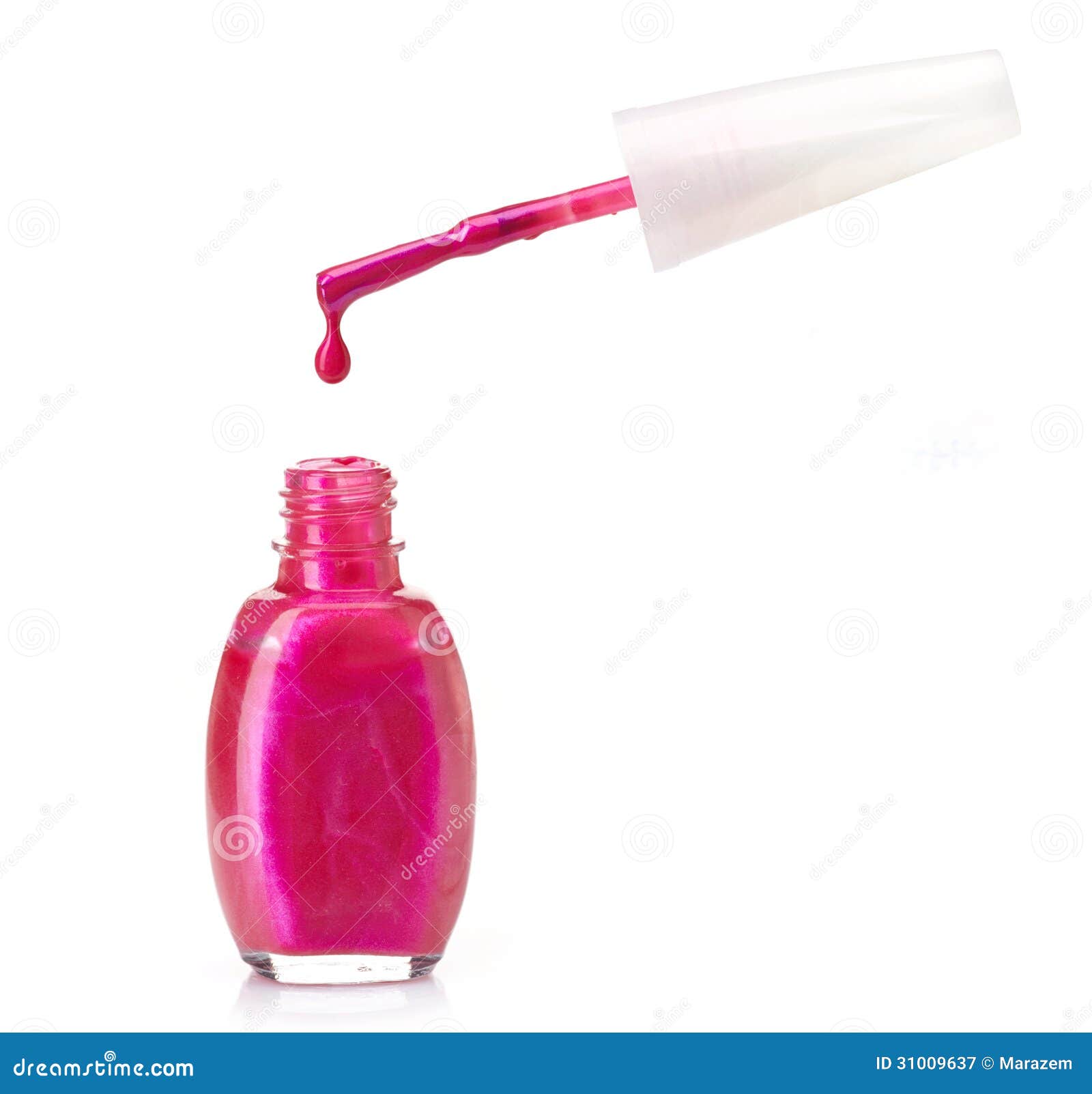 Nail polish bottle stock image. Image of open, polish - 31009637