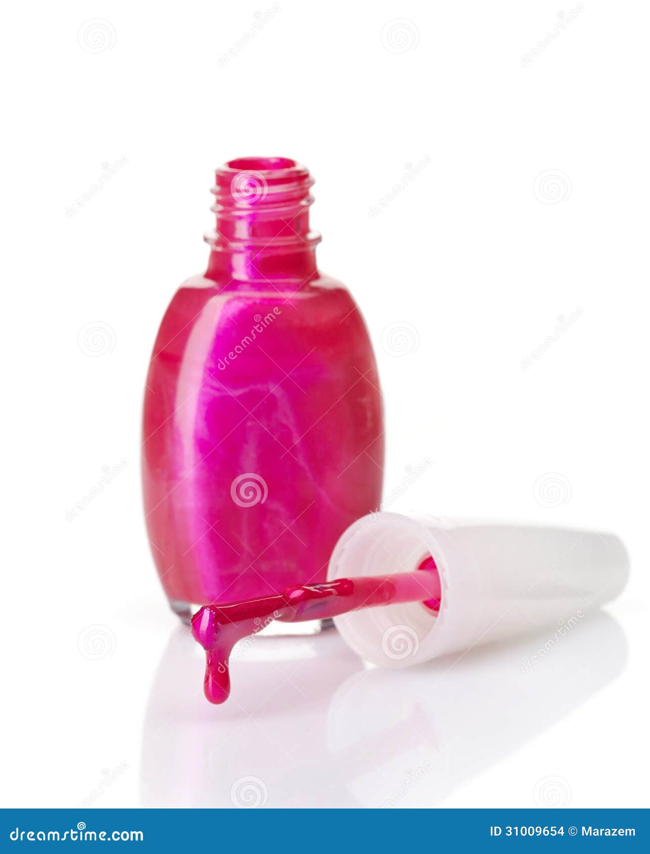Nail polish bottle stock photo. Image of polish, care 31009654