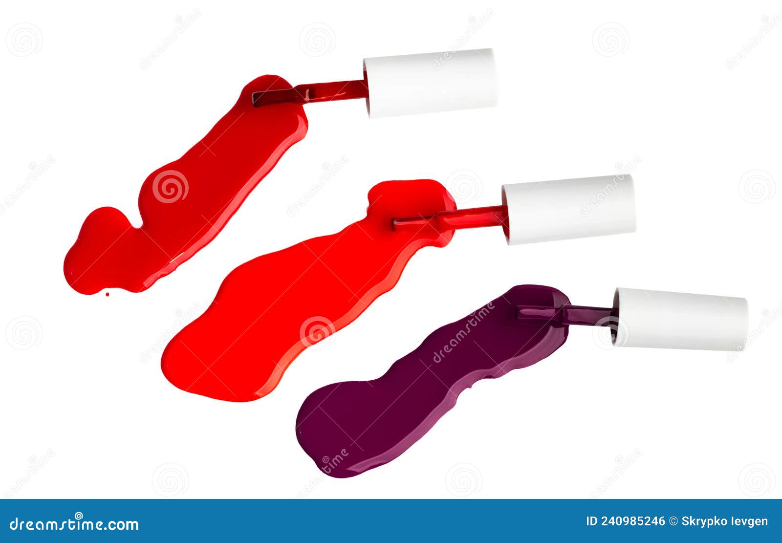 Nail polish drops sample stock photo. Image of dots 240985246
