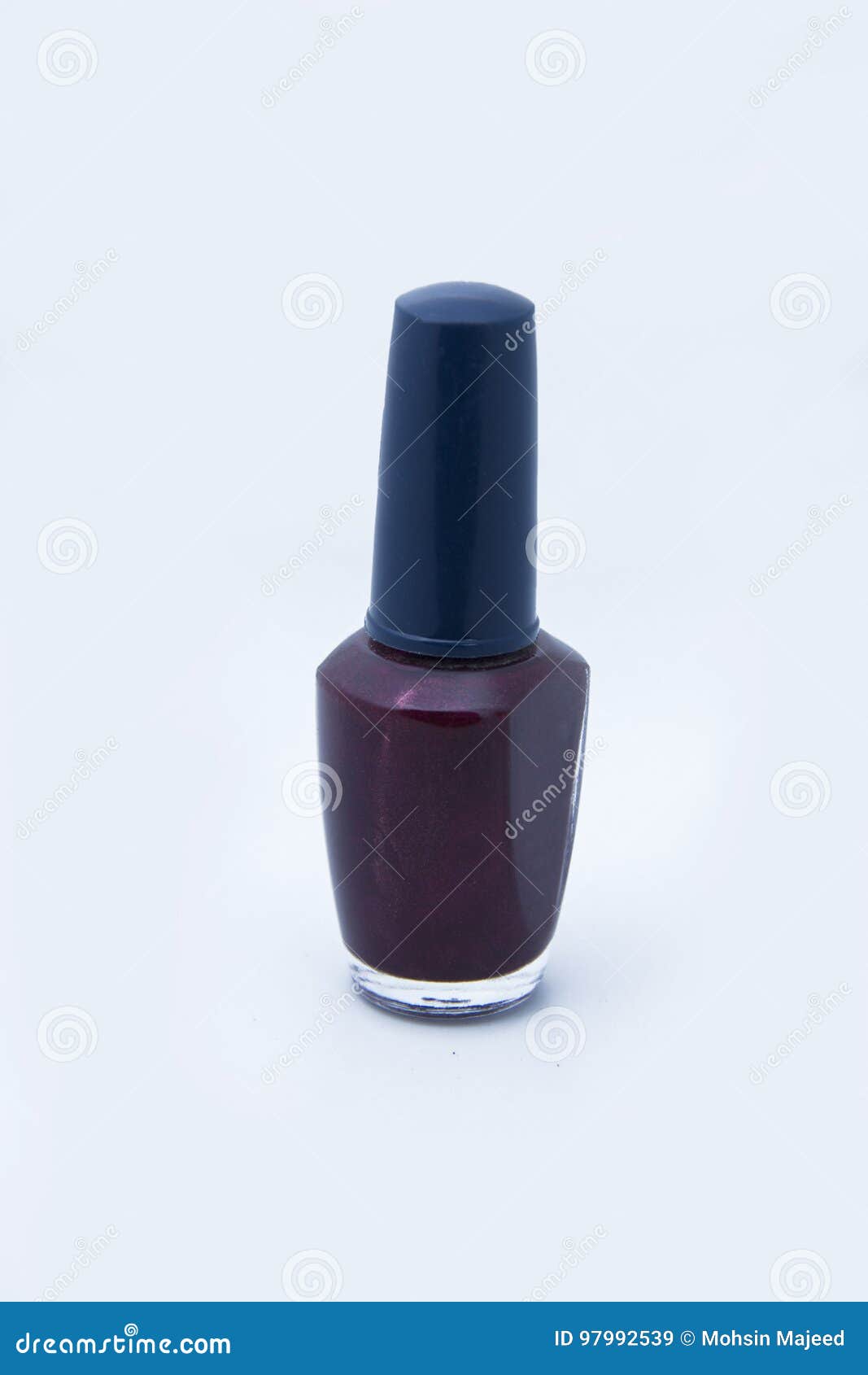 Nail Polish magenta color stock image. Image of magenta 97992539