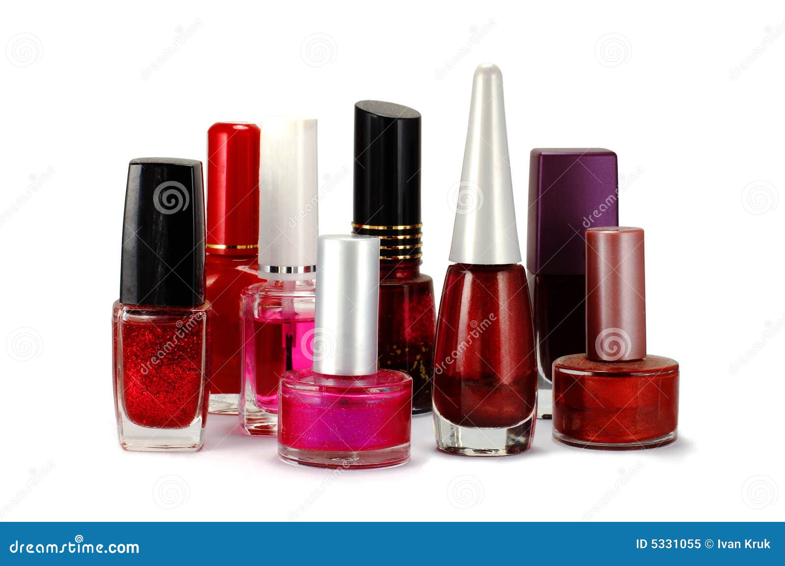 Nail polish variety stock image. Image of care, cosmetics 5331055
