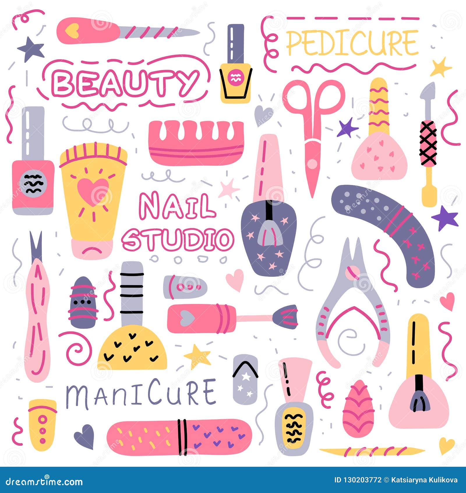Manicure vector seamless pattern. Nail salon vector. Manicure and pedicure  studio. Fashion beauty banner for spa with nail polish or lacquer. hand  draw illustration with nail manicure accessories 21309438 Vector Art at  Vecteezy