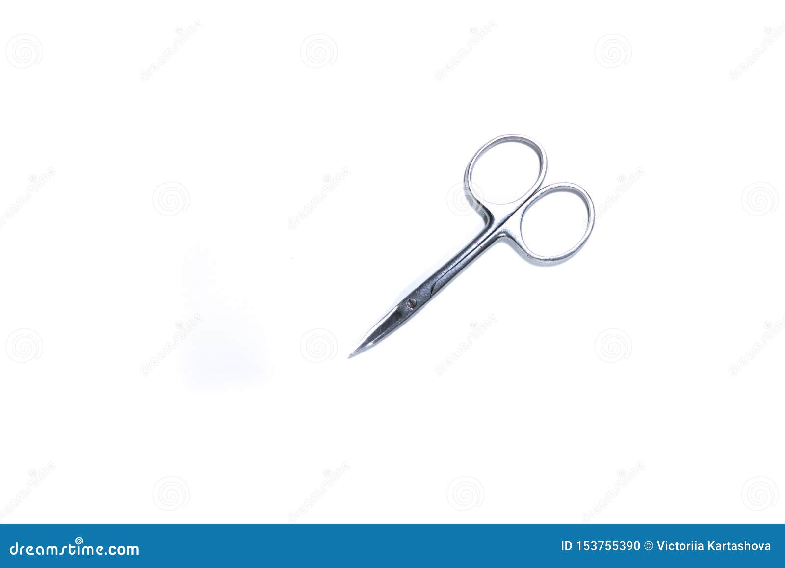 The nail scissors stock photo. Image of pedicure, manicure - 153755390