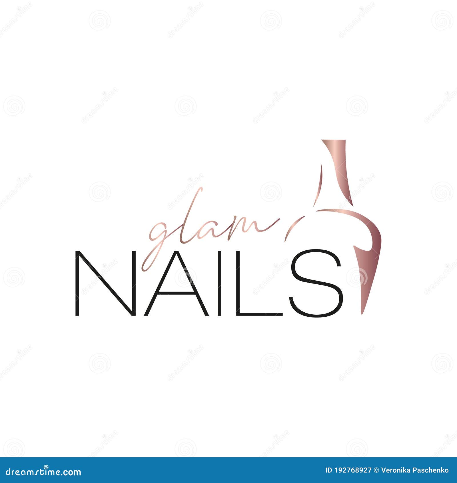 Manicure salon logo template Stock Vector by ©Sonulkaster 147831873