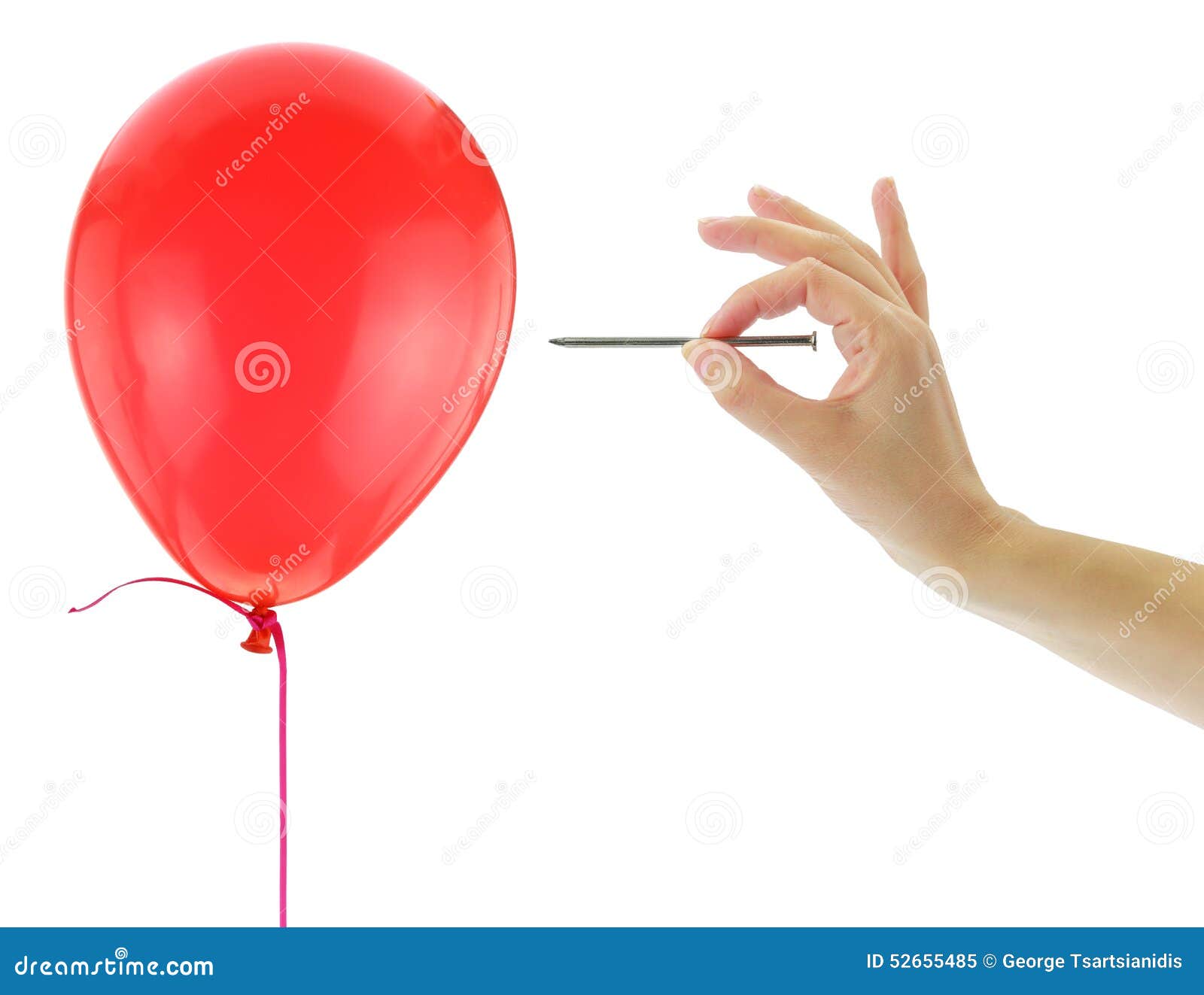 Balloon Popping Clipart