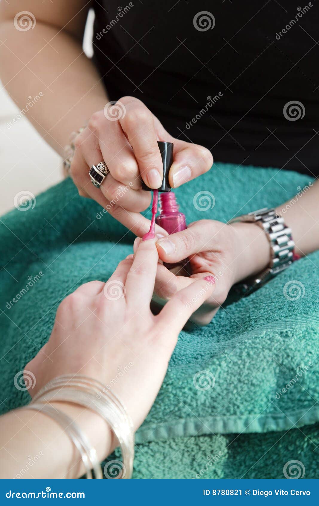 Nail varnish stock image. Image of makeup, treatment, beauty 8780821