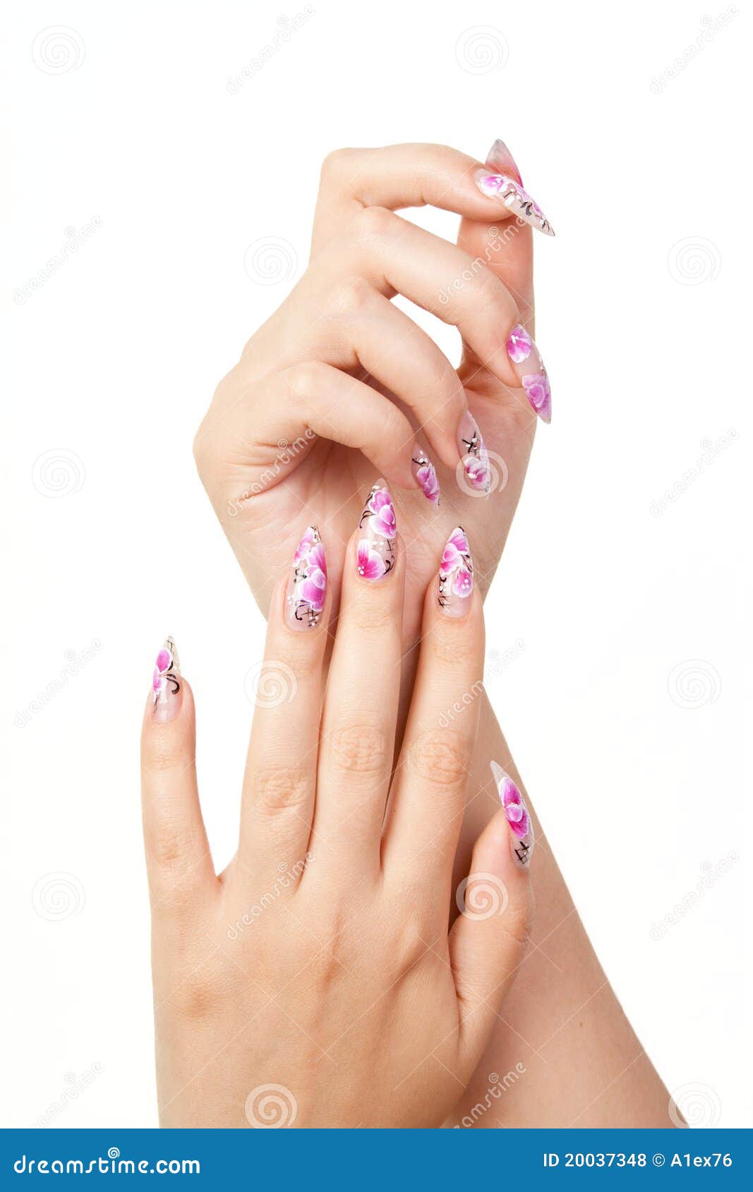 Nails stock photo. Image of beautiful, fashion, long 20037348
