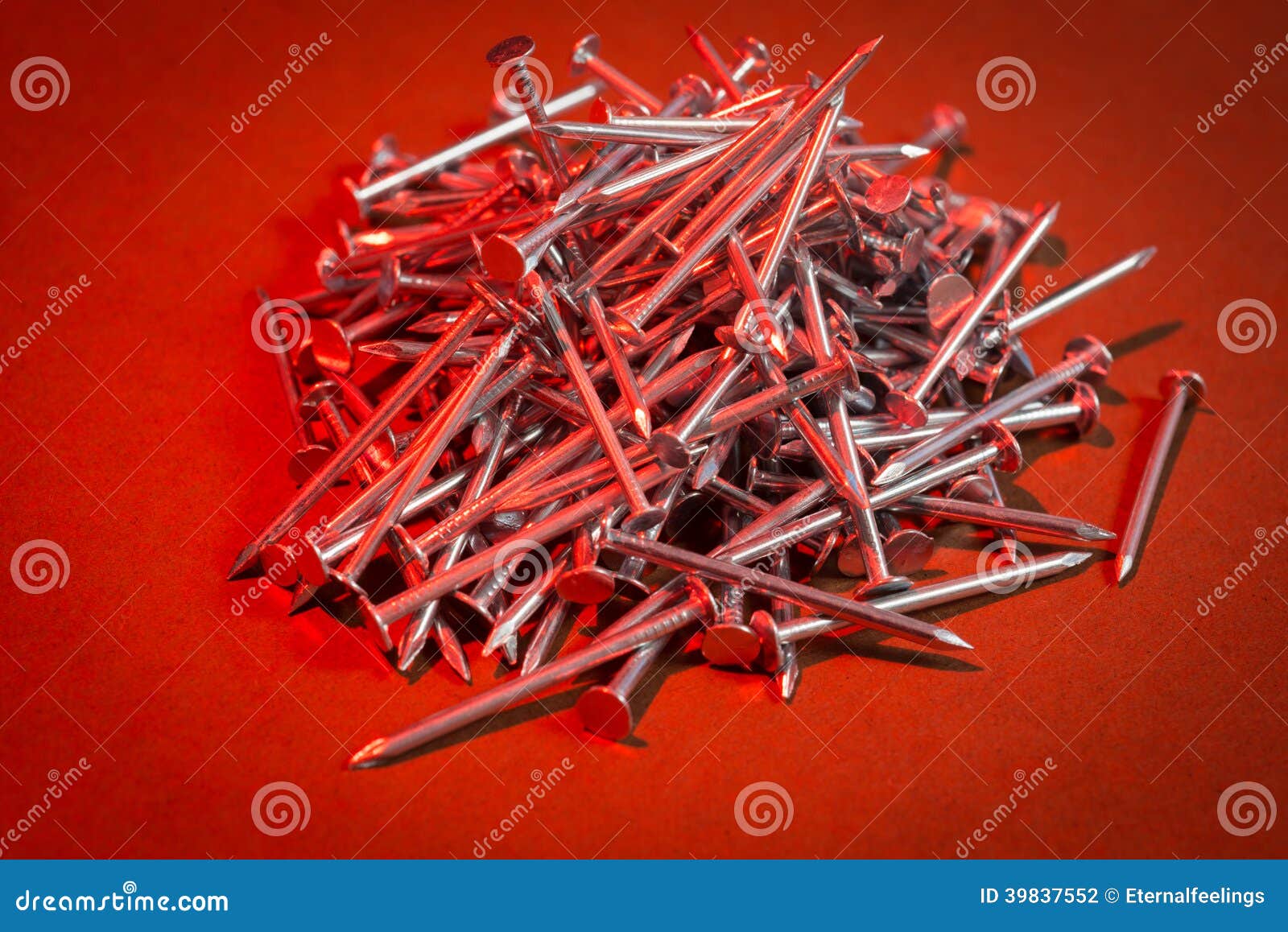 Nails stock photo. Image of shiny, metallic, nail, steel 39837552