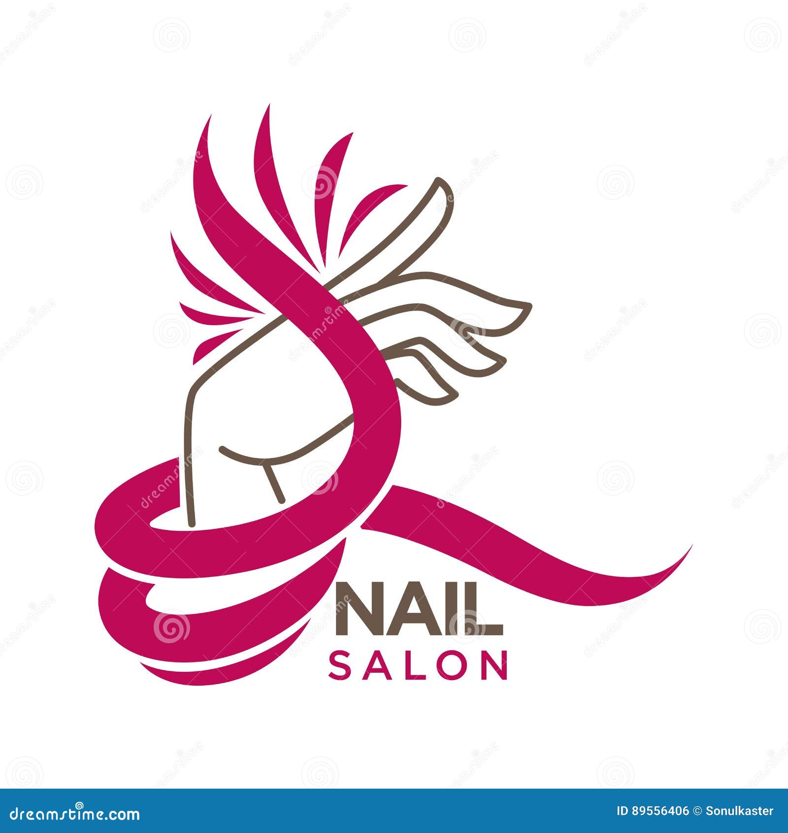 Hand drawn set of manicure and pedicure equipment doodle. Nail salon in  sketch style. nail polish, tweezers, polish remover, nail clippers,  scissors. Vector illustration isolated on white background. 8826779 Vector  Art at