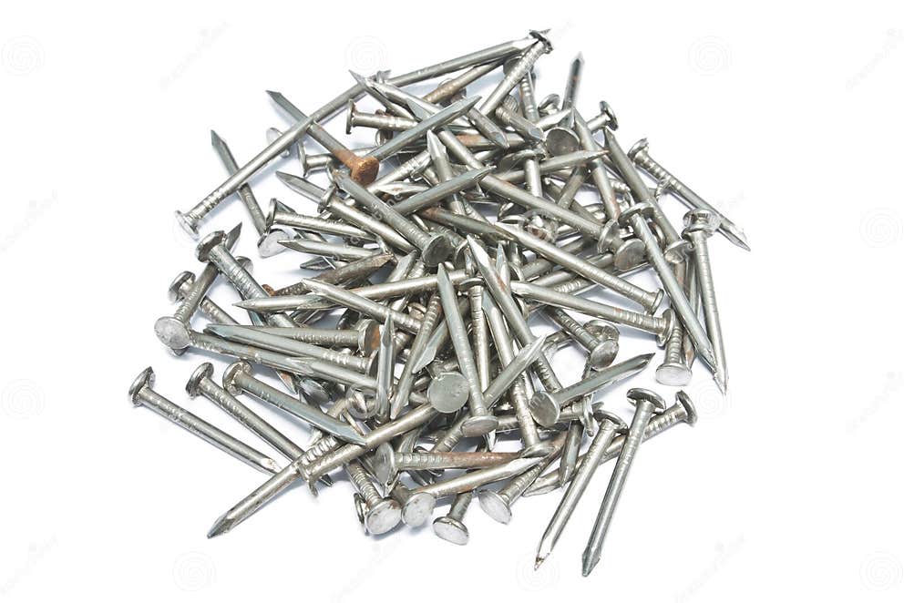 Nails, tack stock image. Image of metal, metallic, tool 36901597