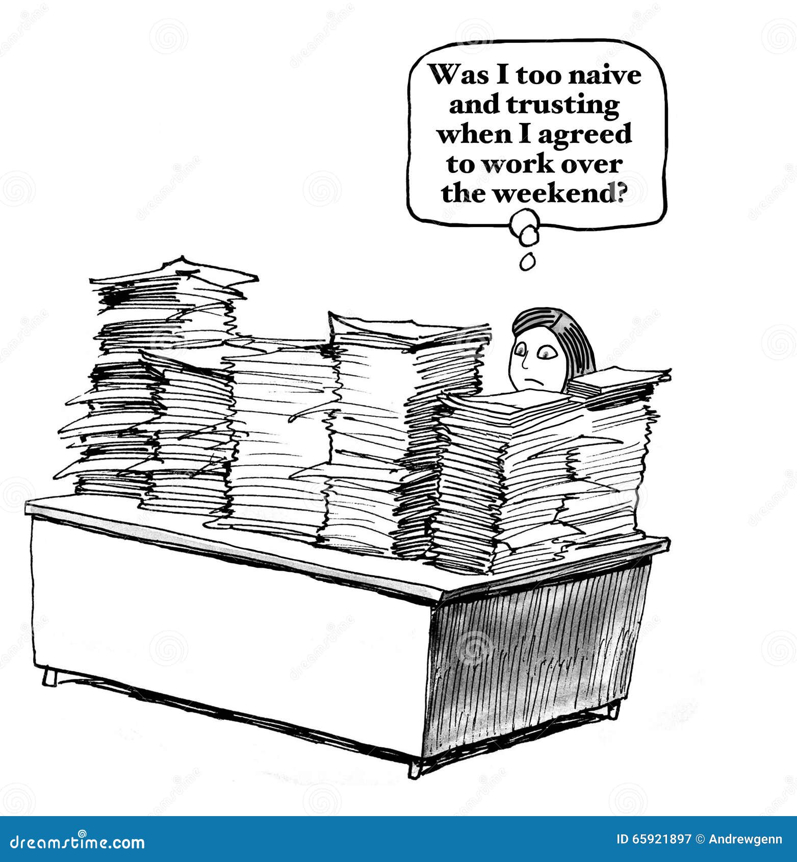 Naiv Das Wochenende Zu Bearbeiten Stock Abbildung Illustration