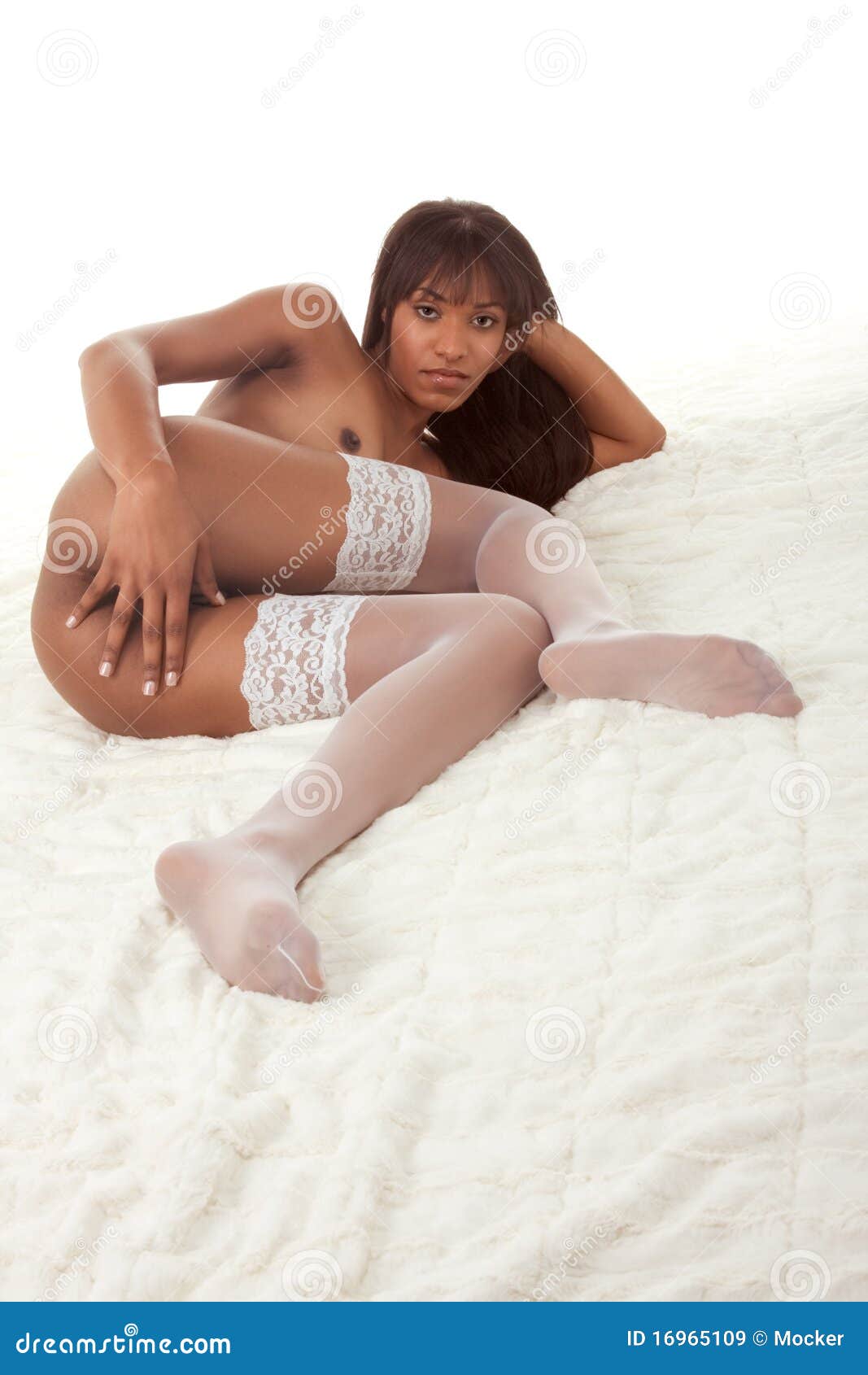 Black Naked Girl In Bed