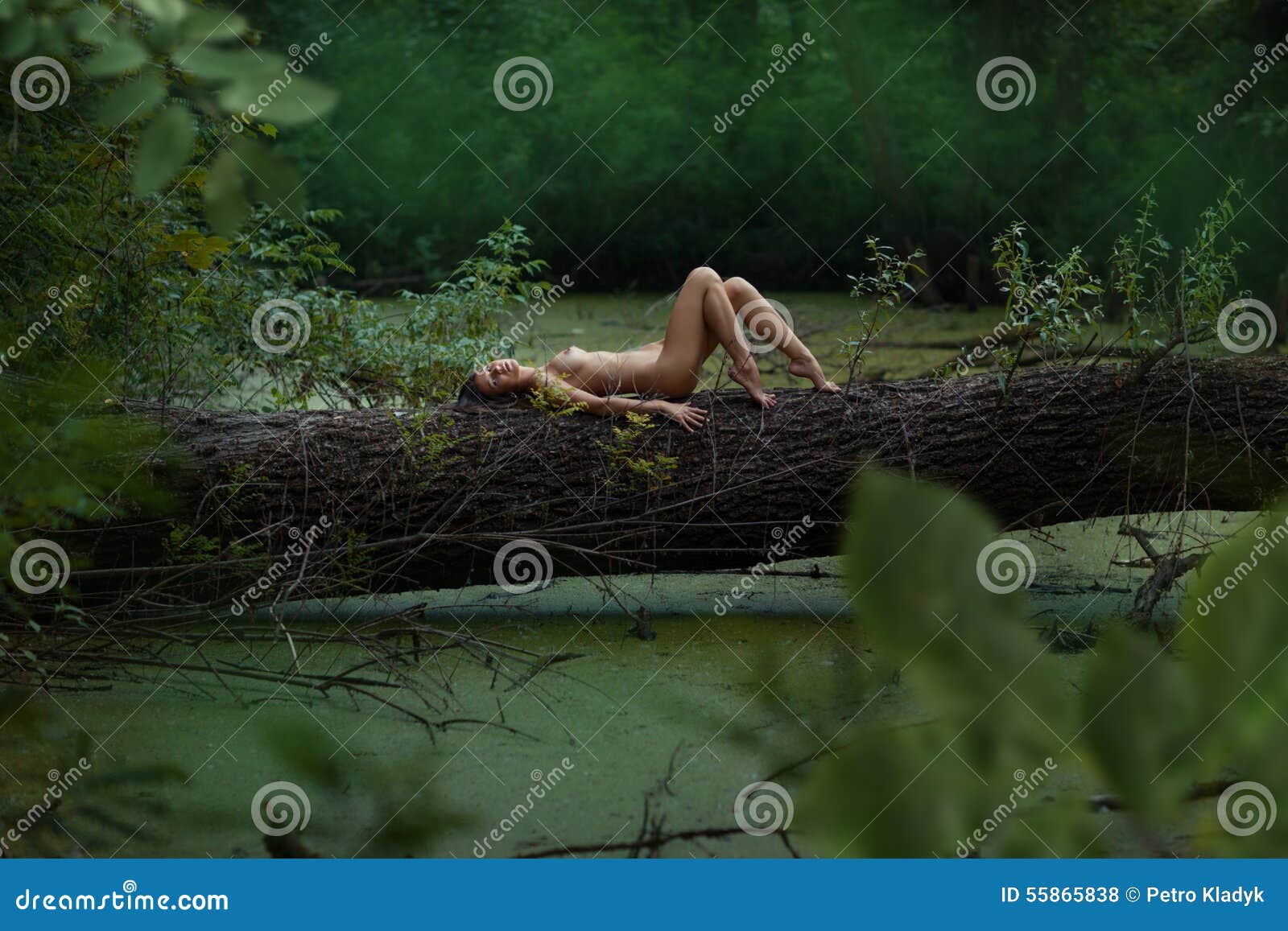 Naked Girl In Nature
