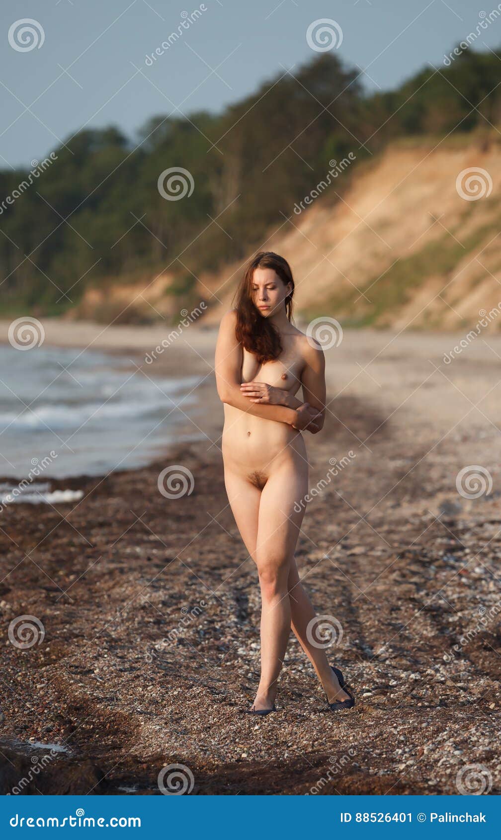 Nude Girl Outdoors