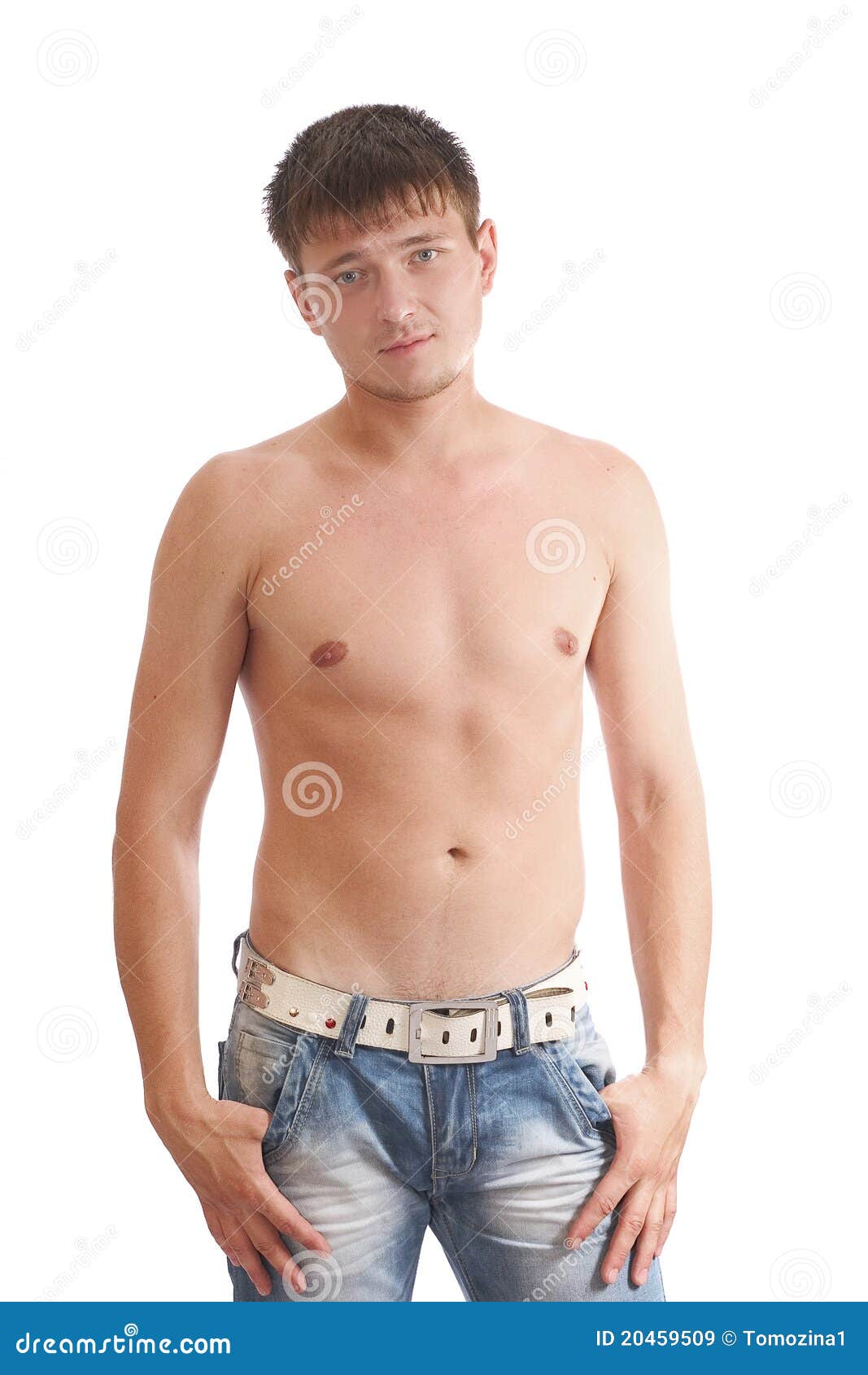 Semi Nude Man Stock Photo - Download Image Now - iStock
