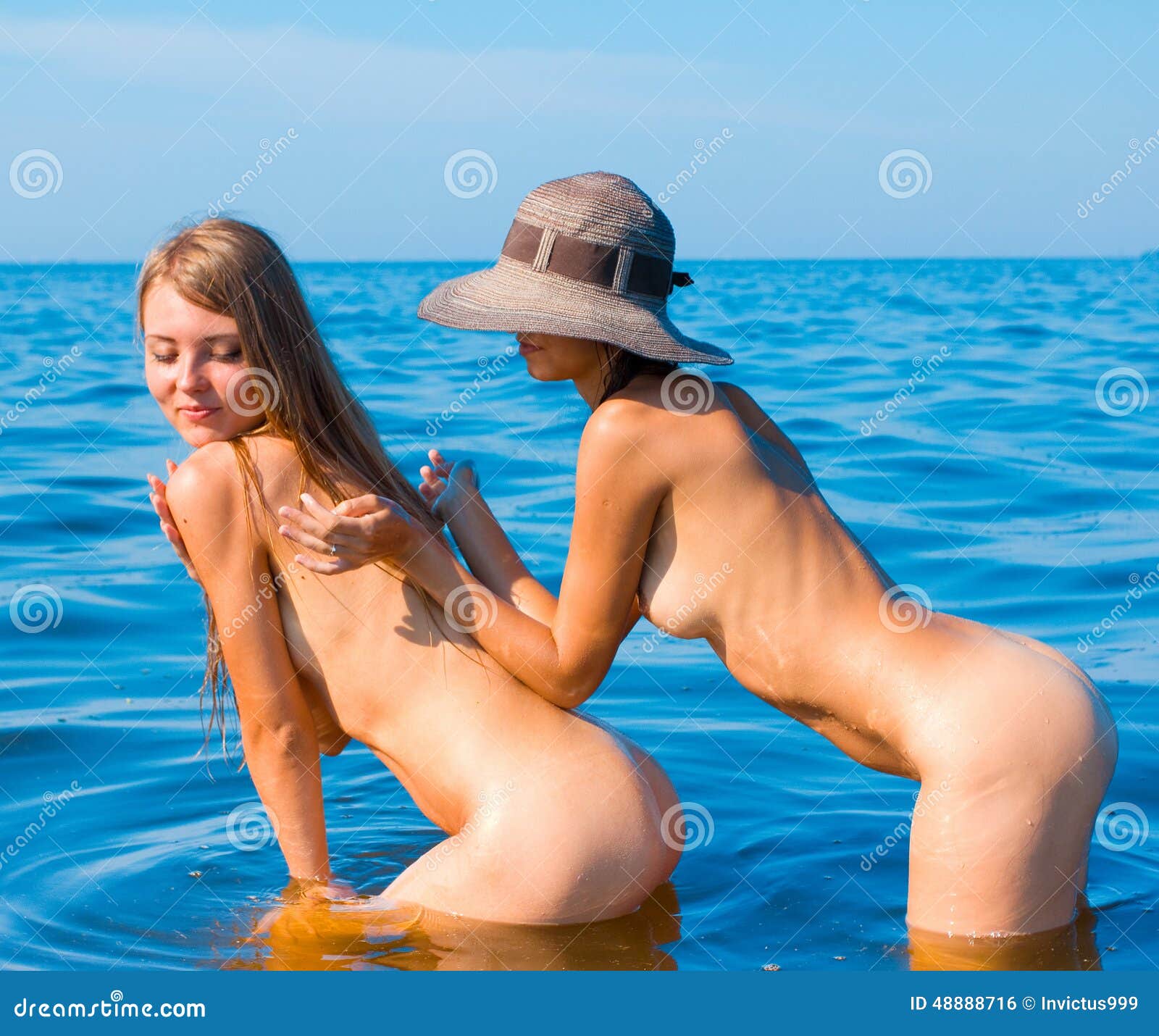 Naked Ladies stock photo. Image of female, closeup, pose - 48888716