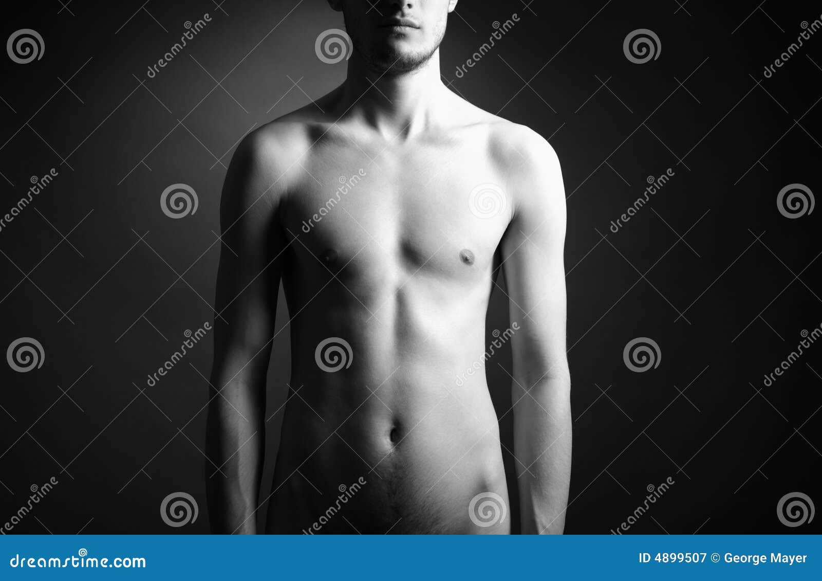 Naked Man with Beautiful Torso Stock Image - Image of lips, harmonous: 4899...